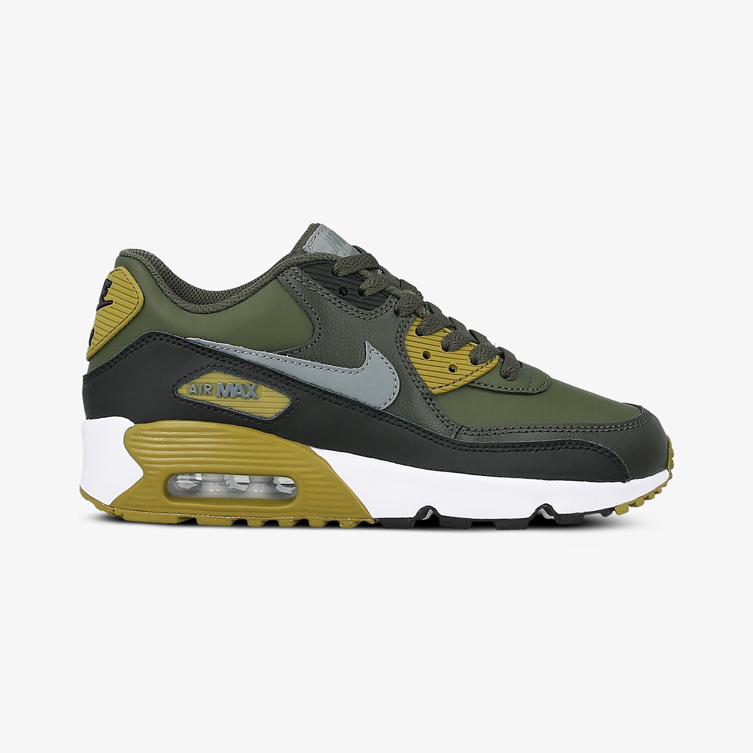 NIKE AIR MAX 90 LEATHER (GS)  833412-300 ZIELONY