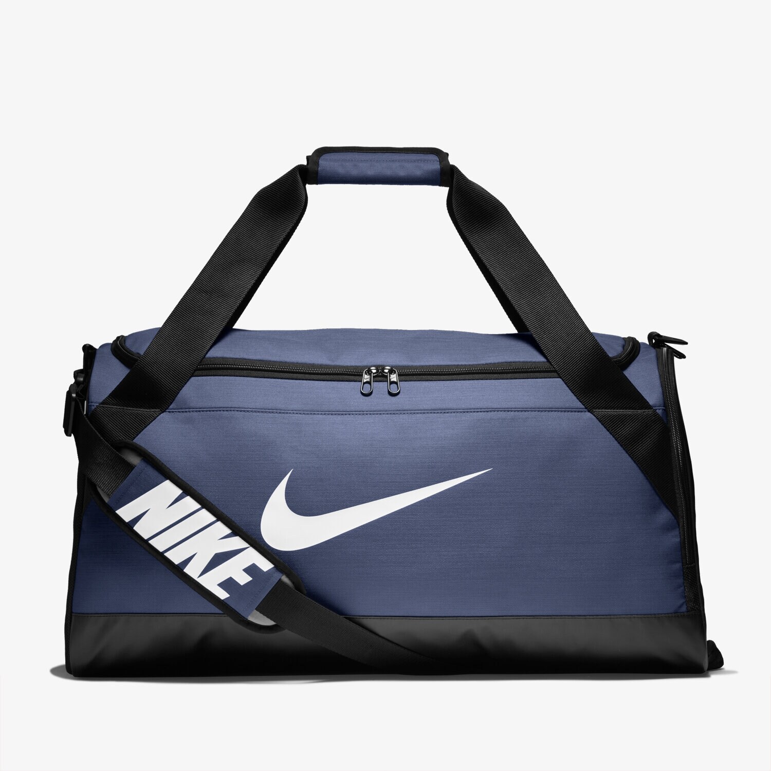 Torba sportowa damska na ramię NIKE TORBA NK BRSLA M DUFF BA5334410 GRANATOWY