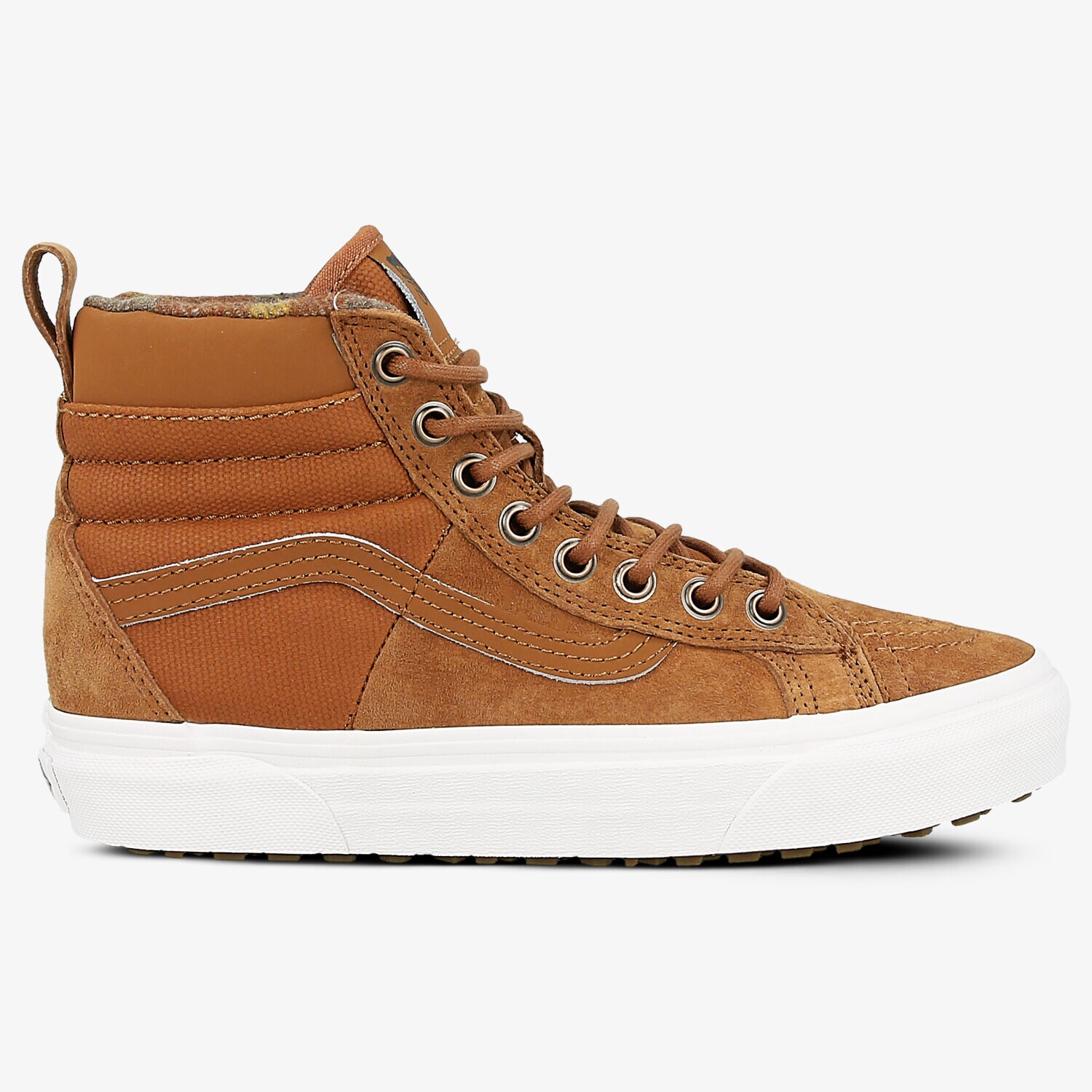 Damskie trampki, tenisówki VANS UA SK8-HI 46 MTE DX VA3DQ5OGTW BRĄZOWY