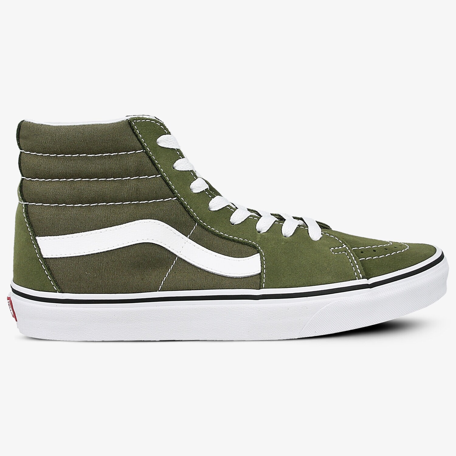 Buty sneakersy męskie VANS UA SK8-HI VA38GEOW2 ZIELONY