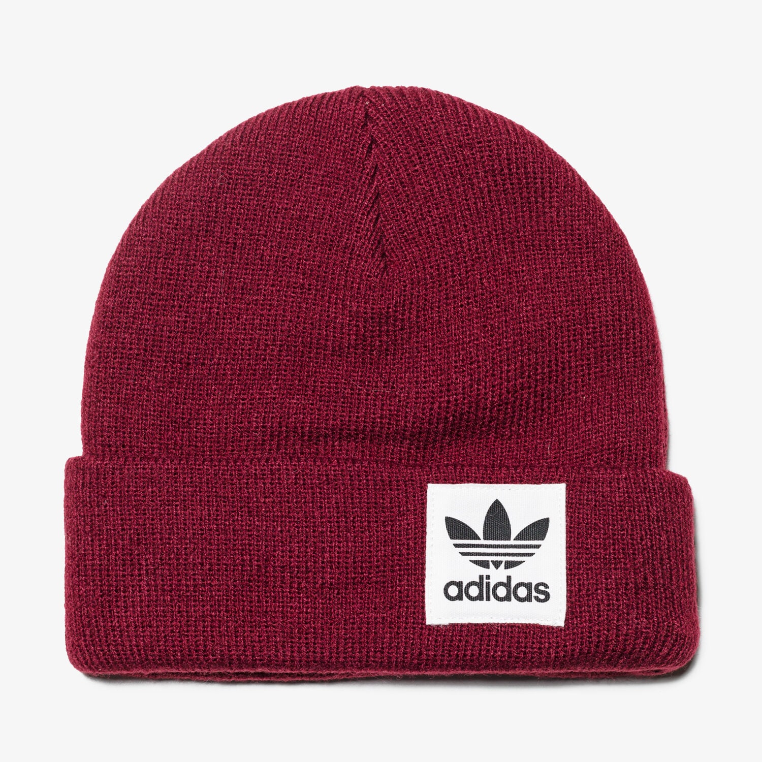 Czapka zimowa dla dzieci ADIDAS CZAPKA ZIMOWA HIGH BEANIE BR2766 BORDOWY