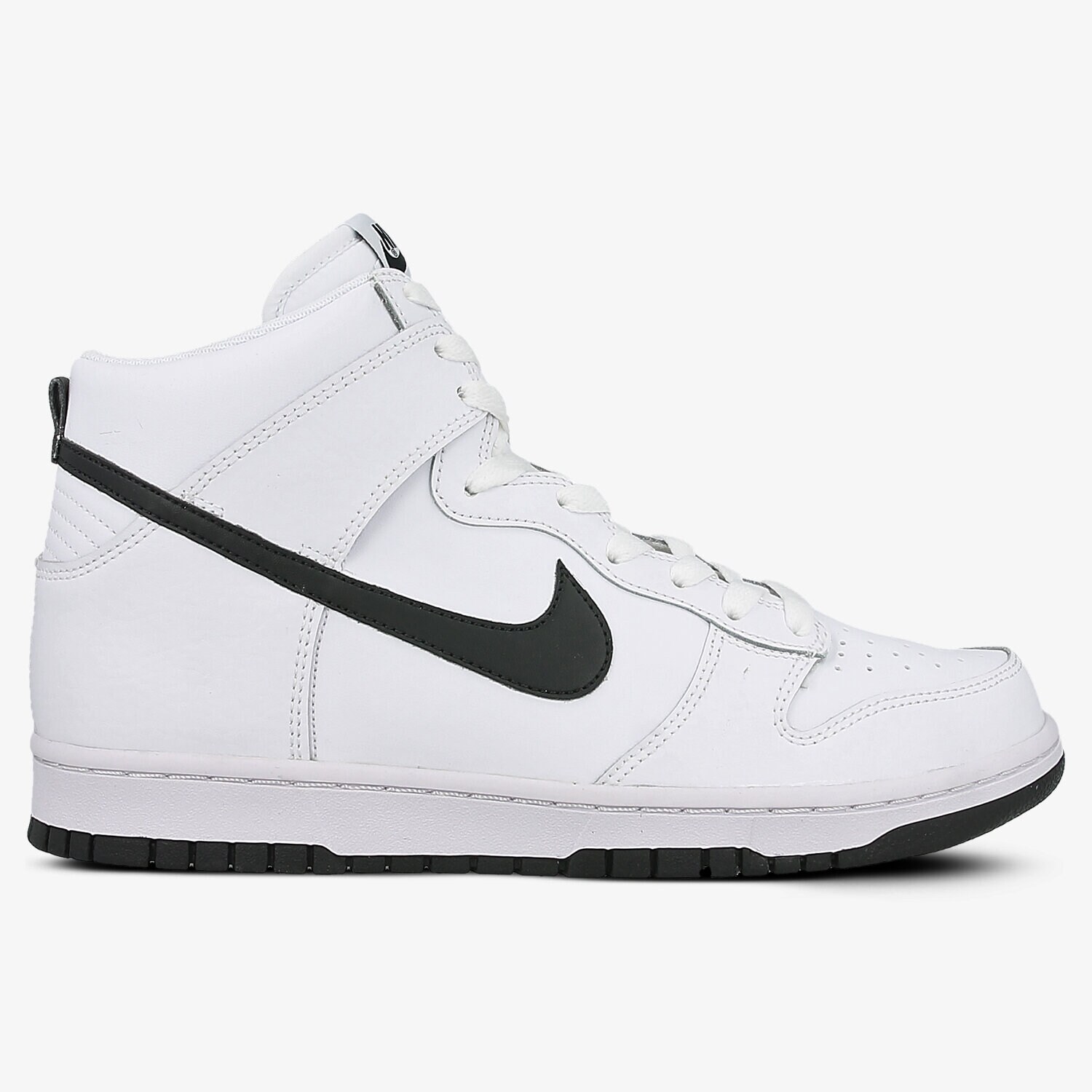 Buty sneakersy męskie NIKE DUNK HI 904233103 BIAŁY