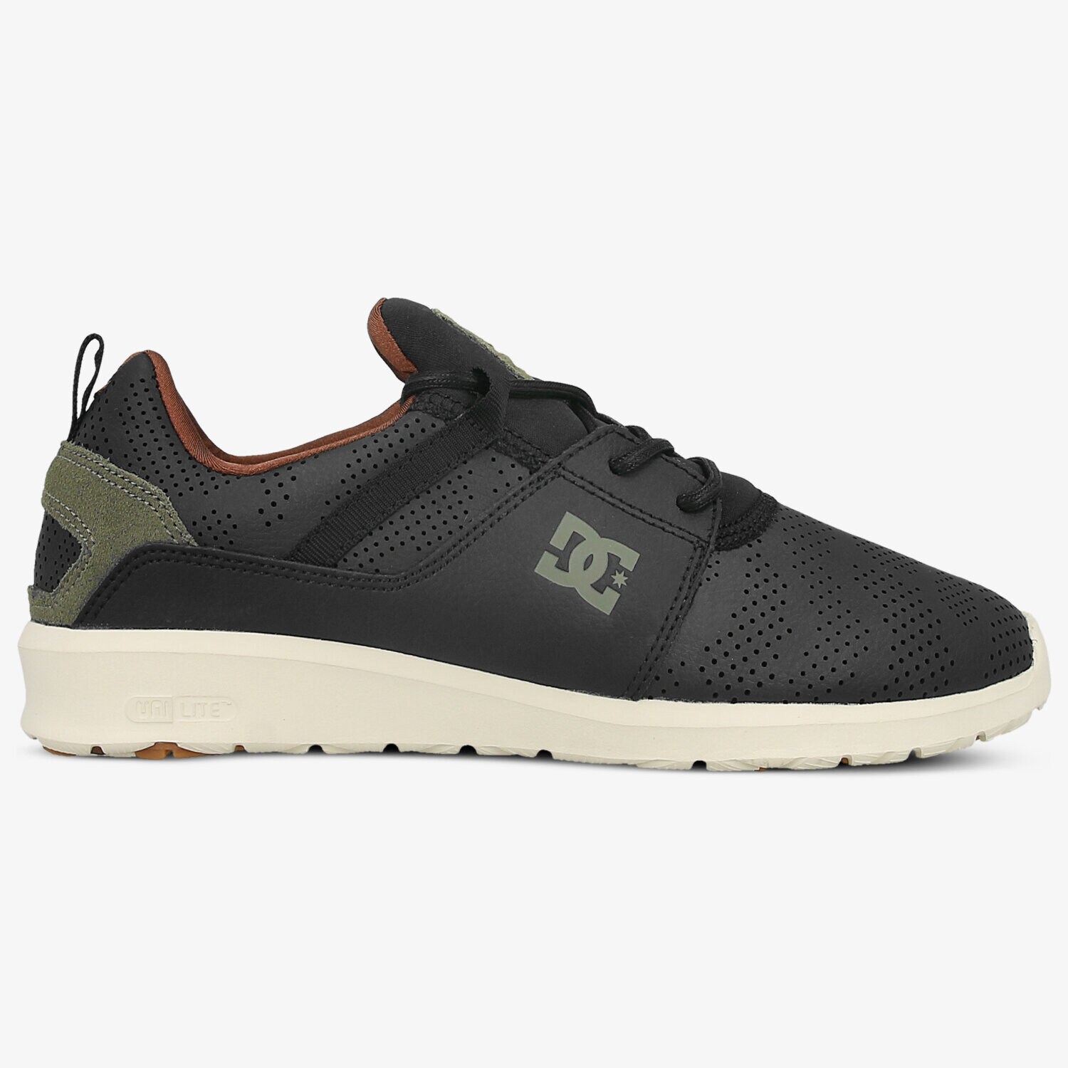 Buty sneakersy męskie DC HEATHROW SE. ADYS7000730CP CZARNY