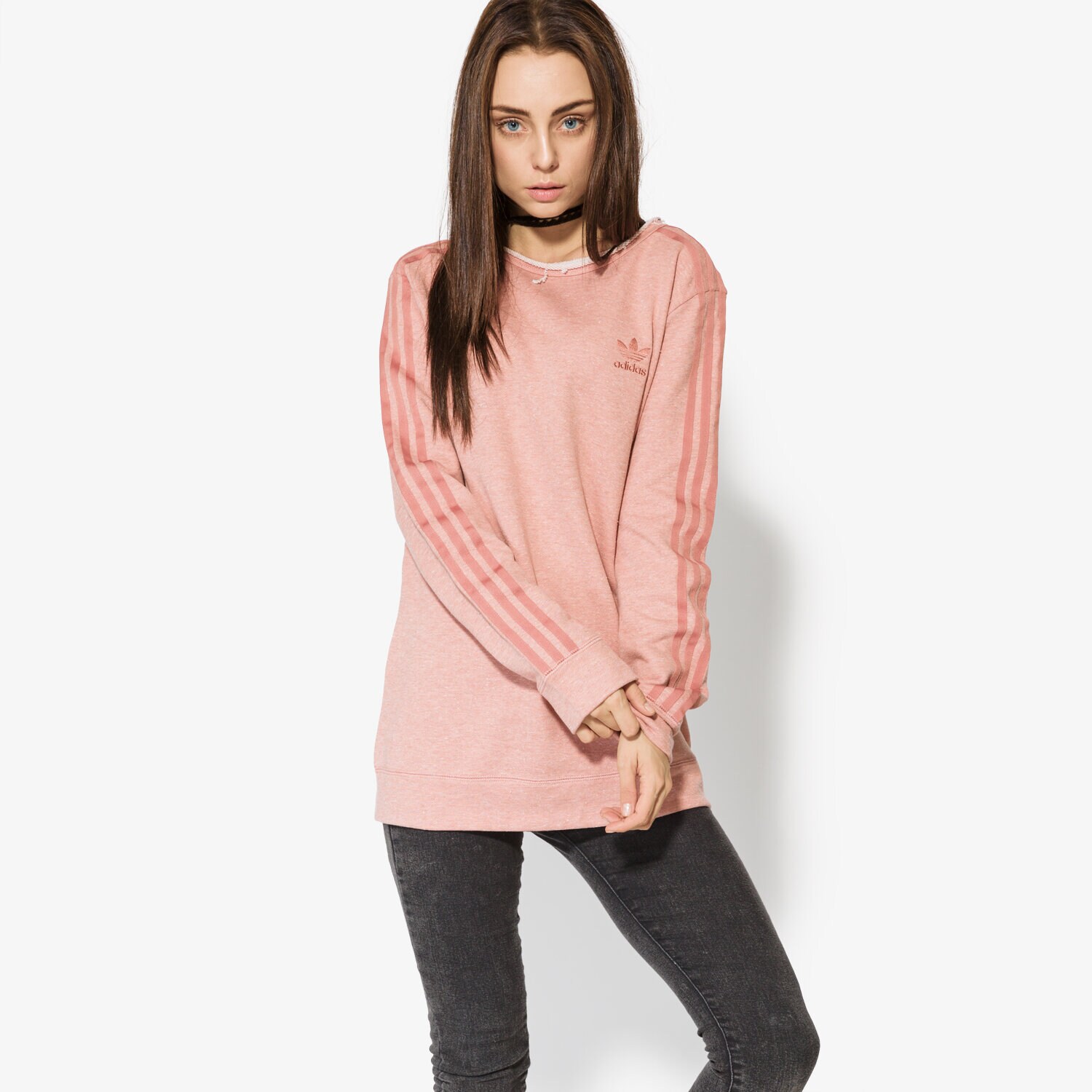 Bluza damska ADIDAS BLUZA CREW SWEATER BR9288 RÓŻOWY