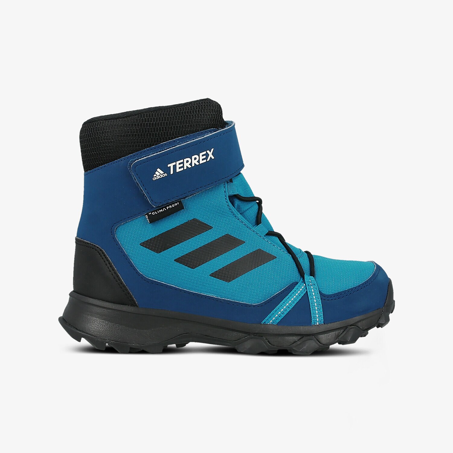 Buty zimowe, trekkingowe, outdoor dla dzieci ADIDAS TERREX SNOW CF CP CW K S80884 GRANATOWY
