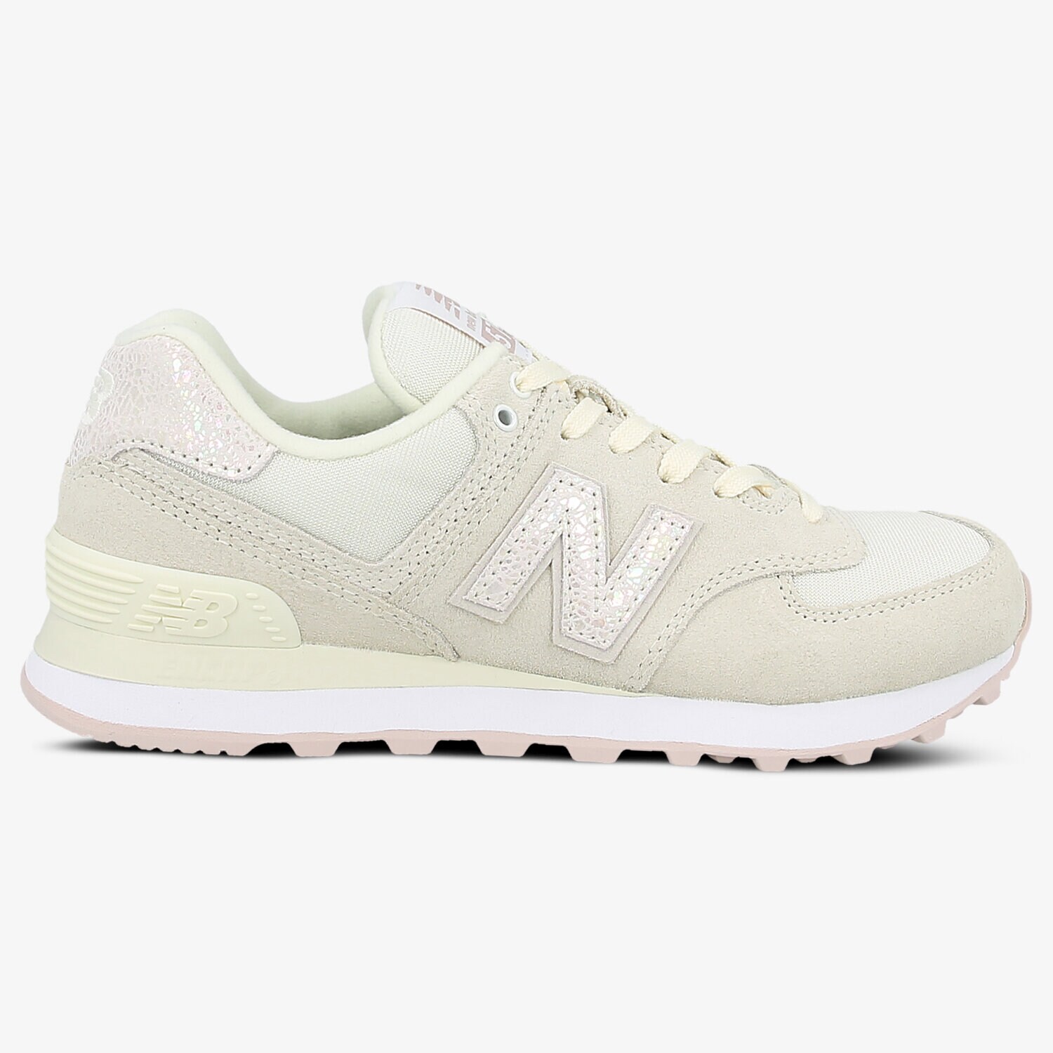 Buty sneakersy damskie NEW BALANCE WL574CIB WL574CIB BEŻOWY