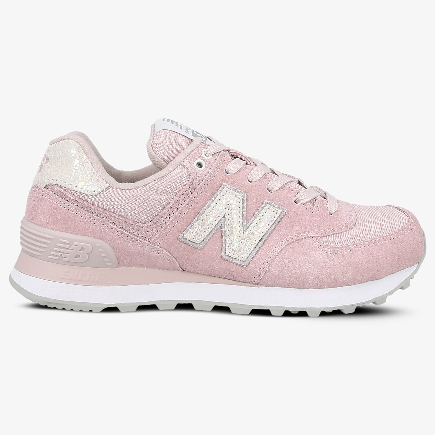 Buty sneakersy damskie NEW BALANCE WL574CIC WL574CIC RÓŻOWY