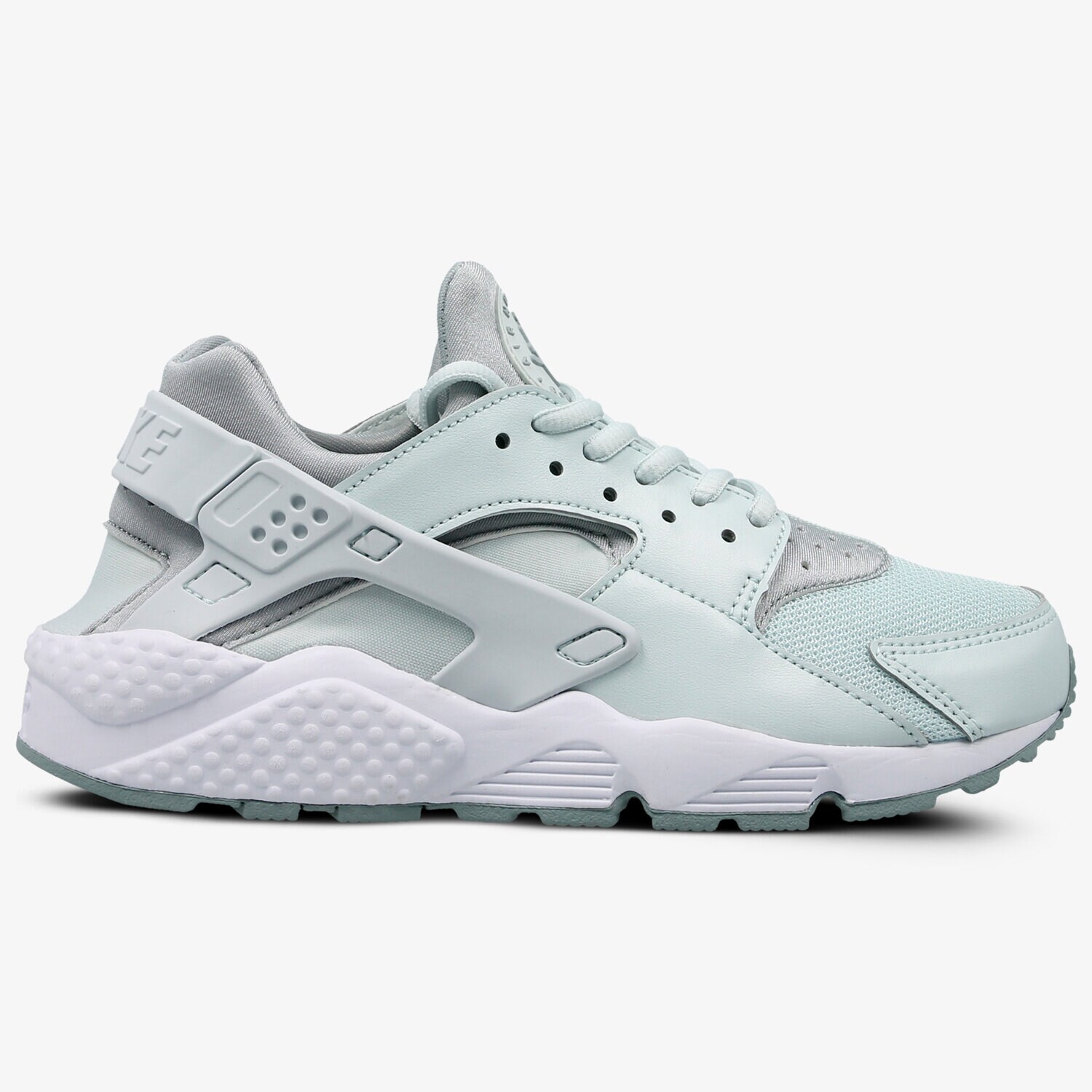 Buty sneakersy damskie NIKE WMNS AIR HUARACHE RUN 634835-030 ZIELONY