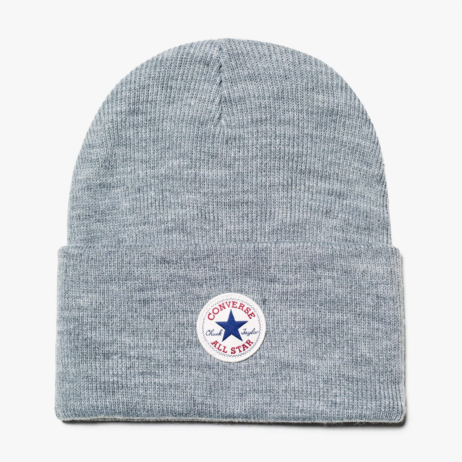 Czapka zimowa dla dzieci CONVERSE CZAPKA TALL CUFF WATCHCAP KNIT 561264 SZARY