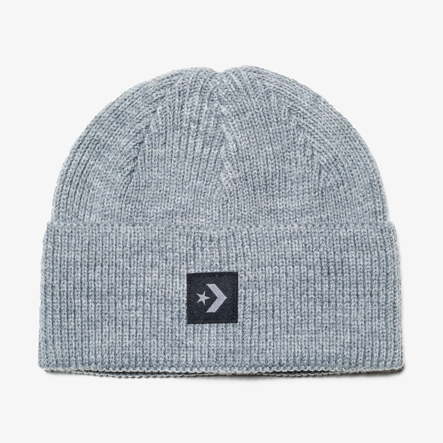 Czapka zimowa dla dzieci CONVERSE CZAPKA ZIMOWA STAR CHEVRON SHORT DOME SHORT DOME WA 561912 SZARY