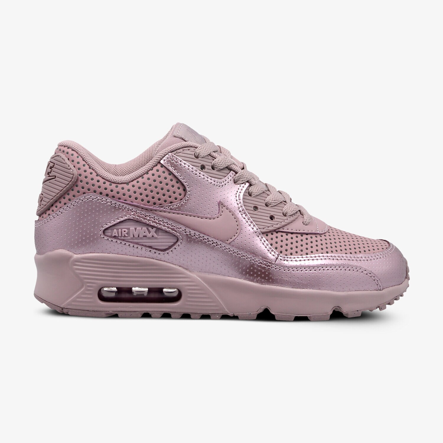Buty sneakersy dla dzieci NIKE AIR MAX 90 LTR SE GG 859633-600 FIOLETOWY