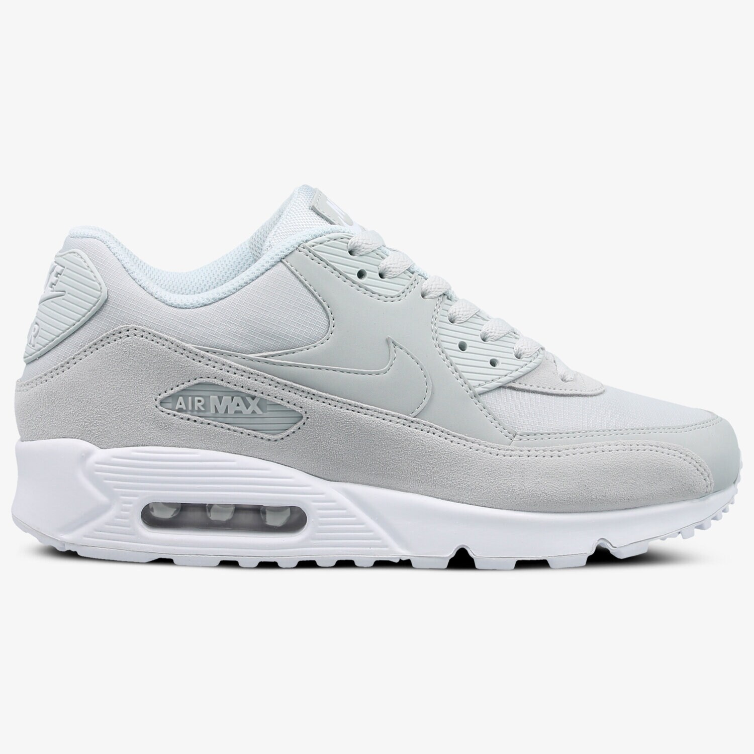 Buty sneakersy męskie NIKE AIR MAX 90 ESSENTIAL AJ1285-002 SZARY