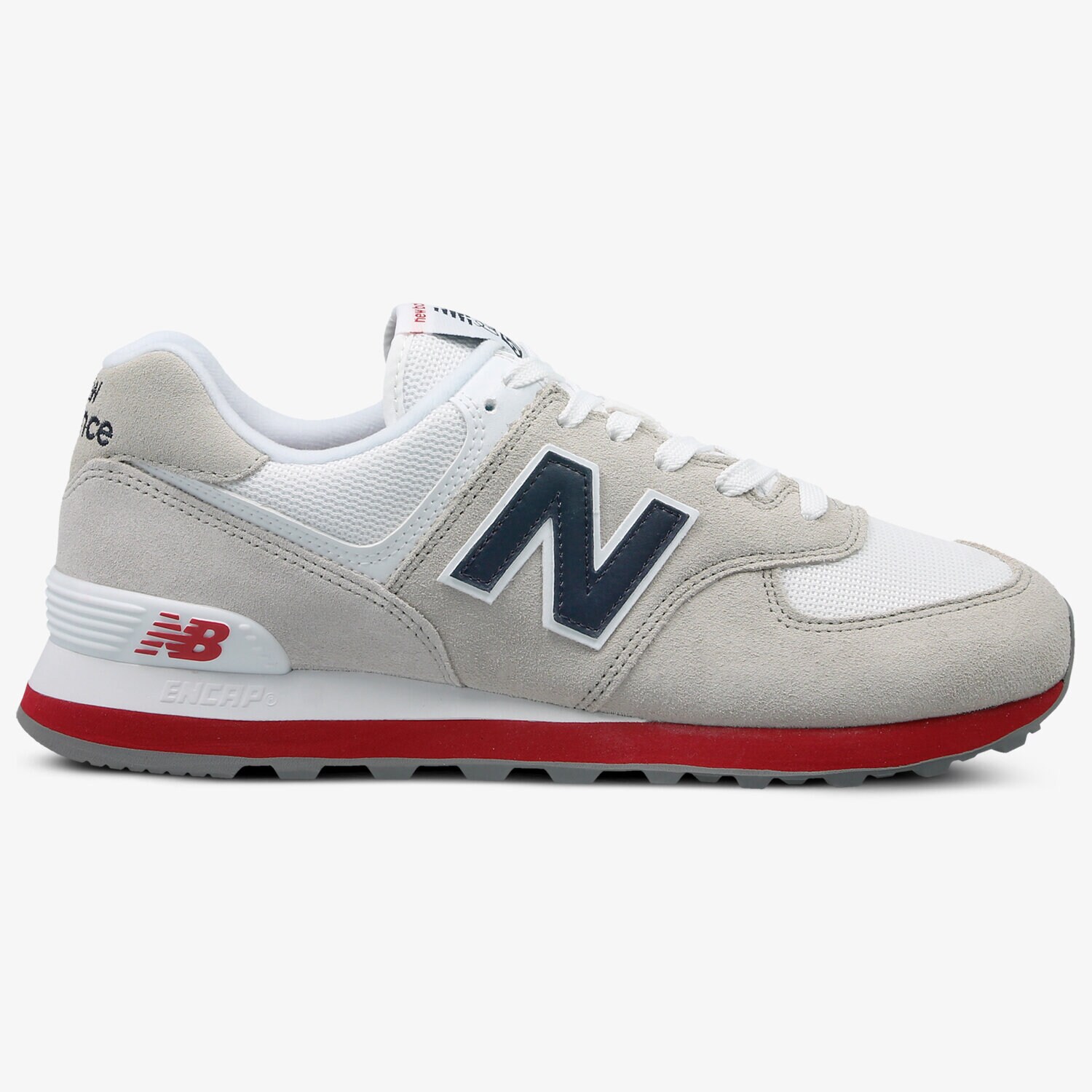 Buty sneakersy męskie NEW BALANCE ML574ESA ML574ESA BIAŁY