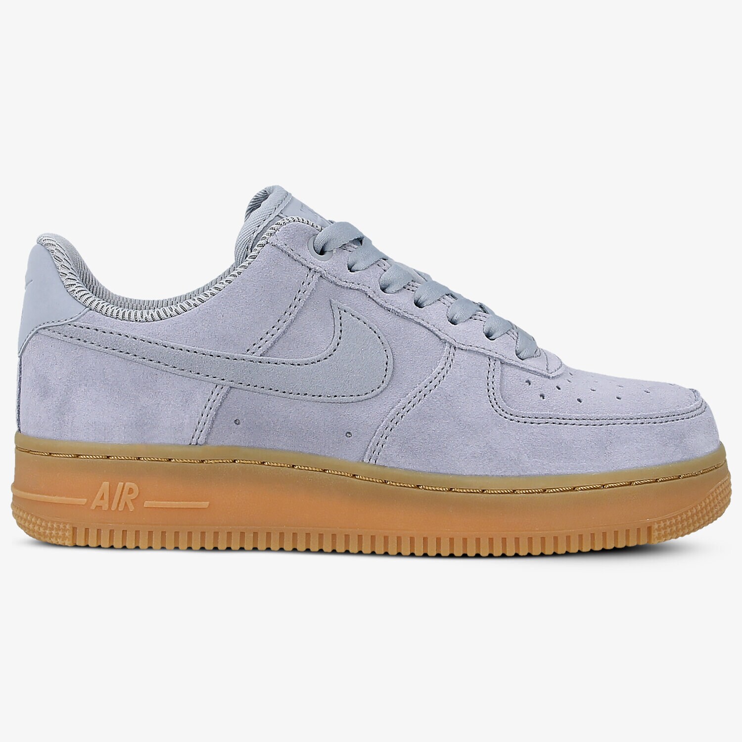 Buty sneakersy damskie NIKE WMNS AIR FORCE 1 '07 SE AA0287-001 SZARY