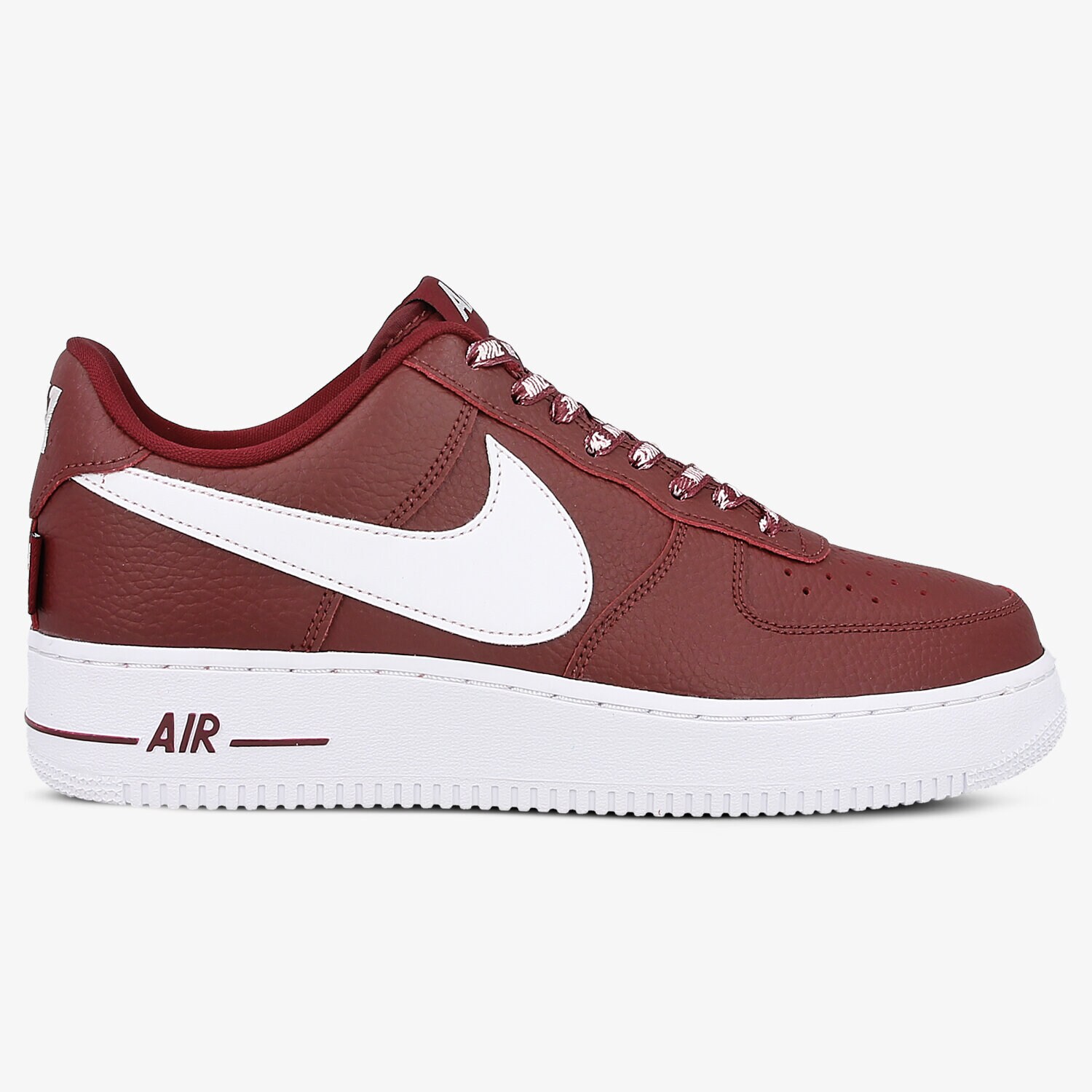 Buty sneakersy męskie NIKE AIR FORCE 1 '07 LV8 823511605 CZERWONY
