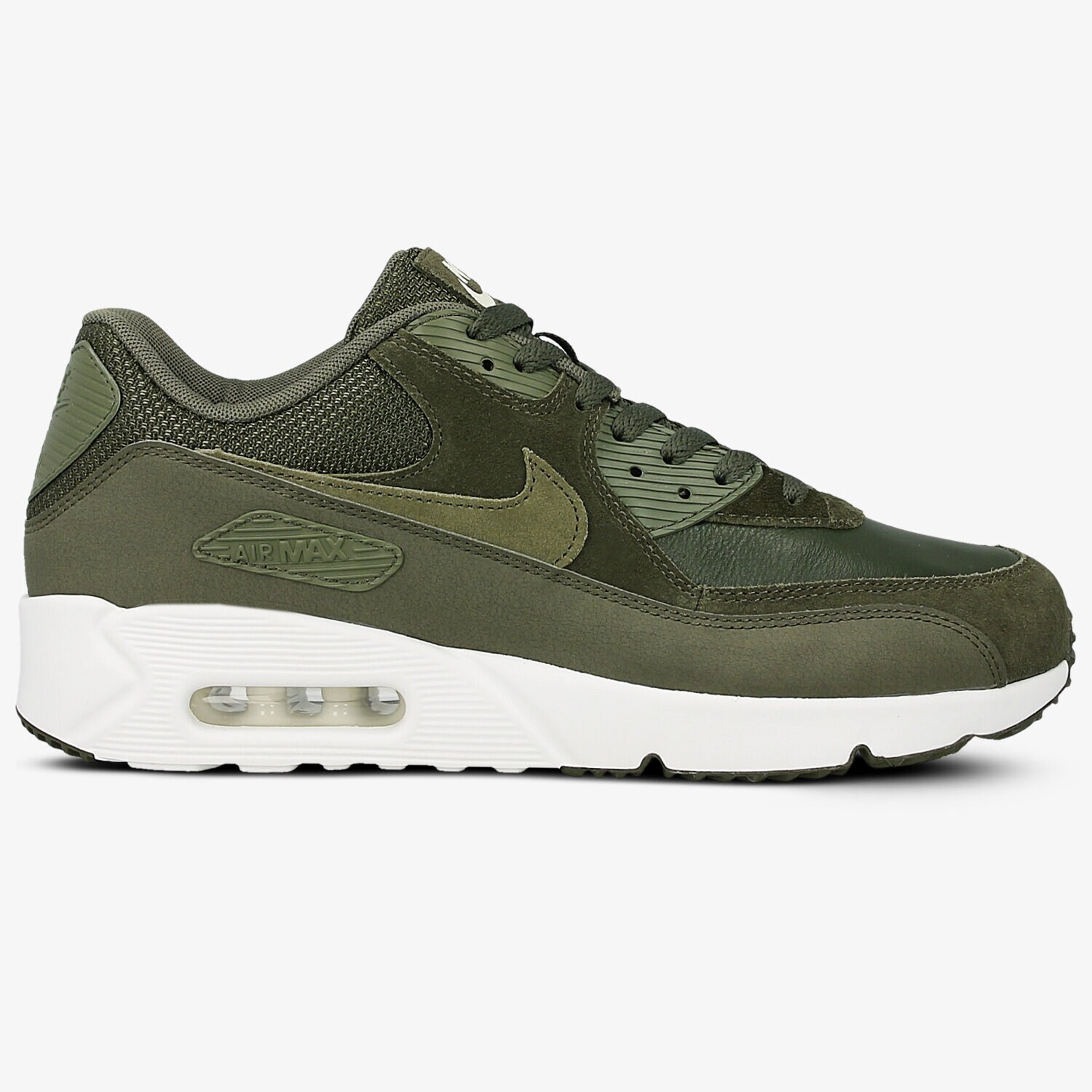 Buty sneakersy męskie NIKE AIR MAX 90 ULTRA 2.0 LTR 924447300 ZIELONY