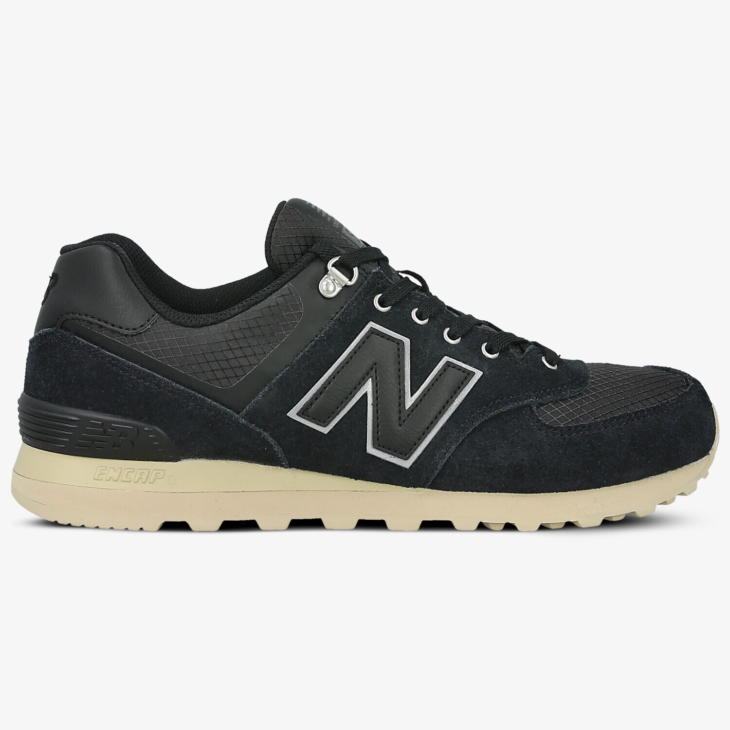 Buty sneakersy męskie NEW BALANCE ML574PKP ML574PKP CZARNY