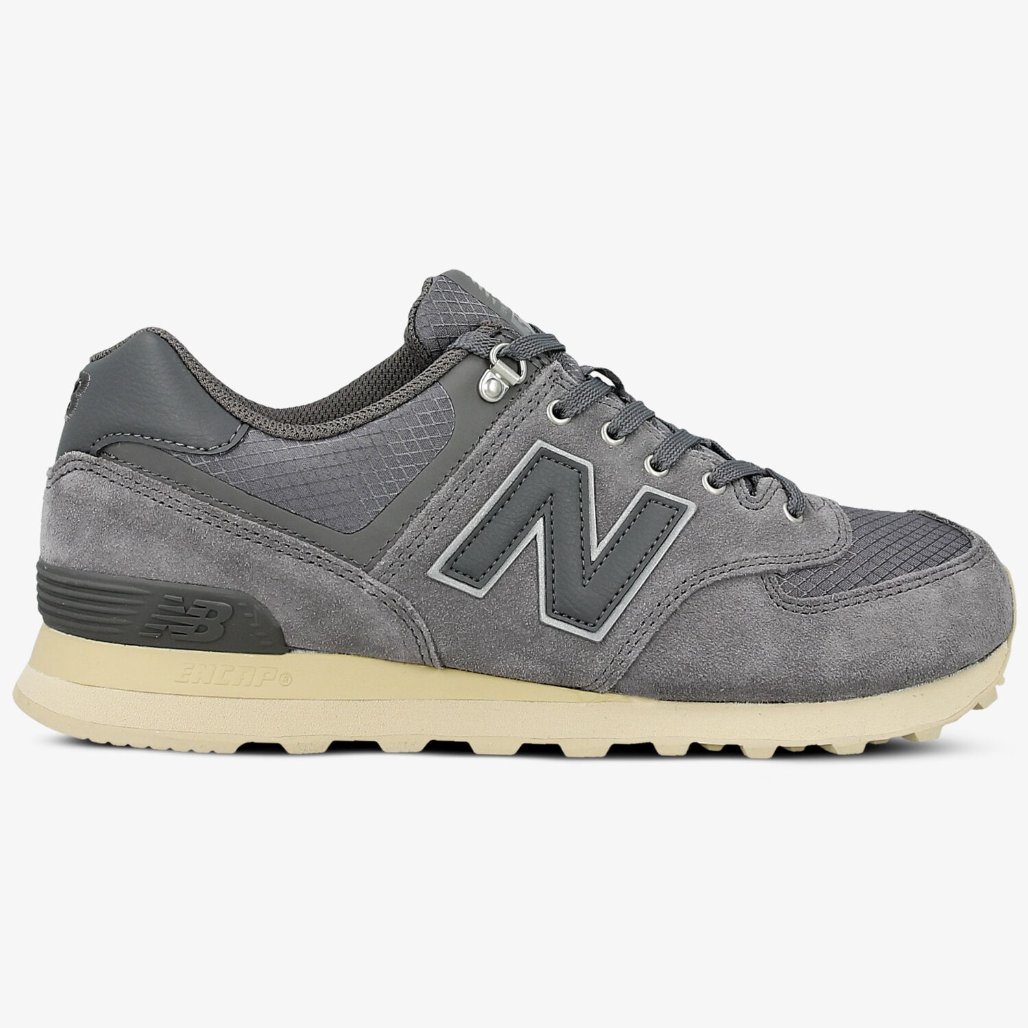 Buty sneakersy męskie NEW BALANCE ML574PKQ ML574PKQ SZARY
