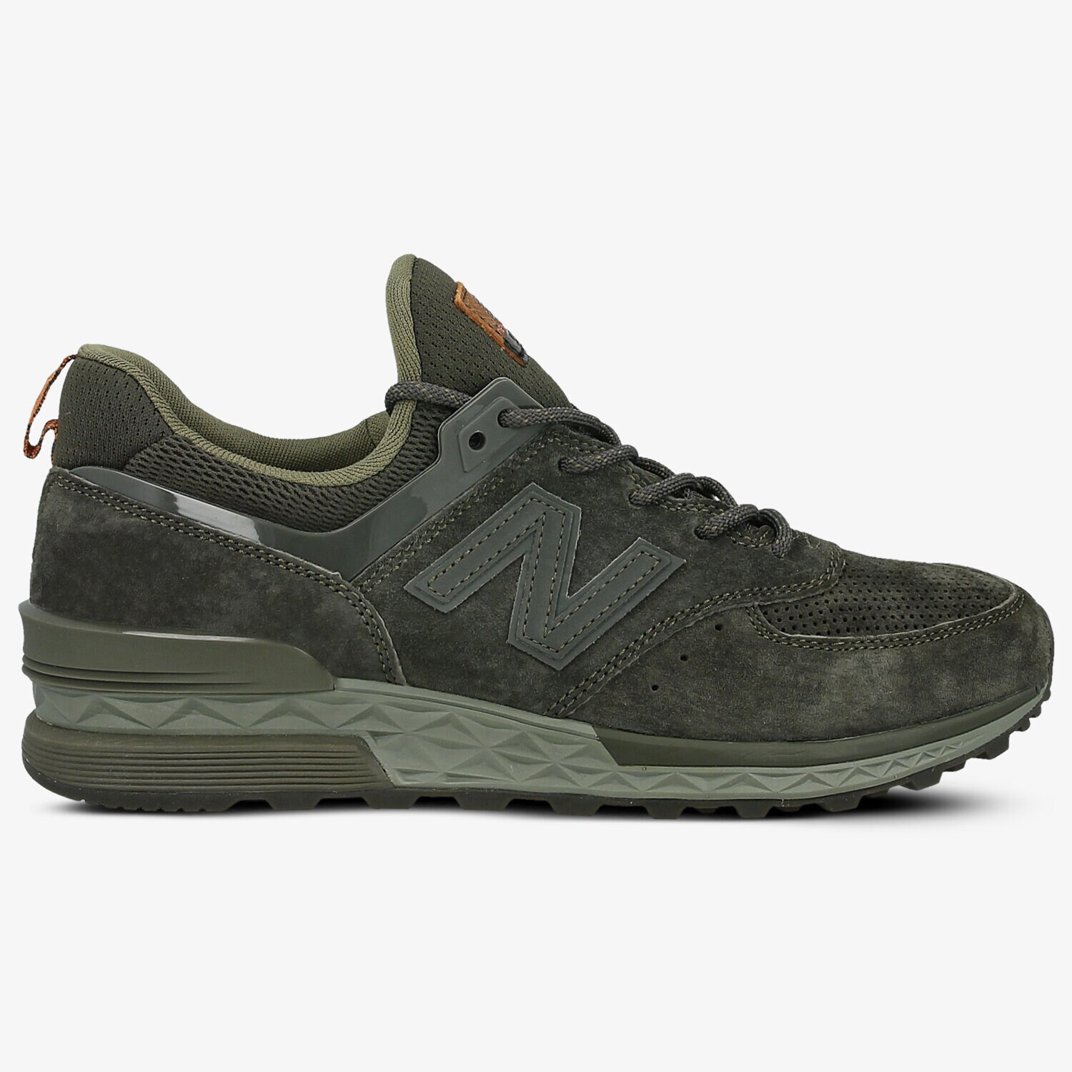 Buty sneakersy męskie NEW BALANCE MS574CA MS574CA KHAKI