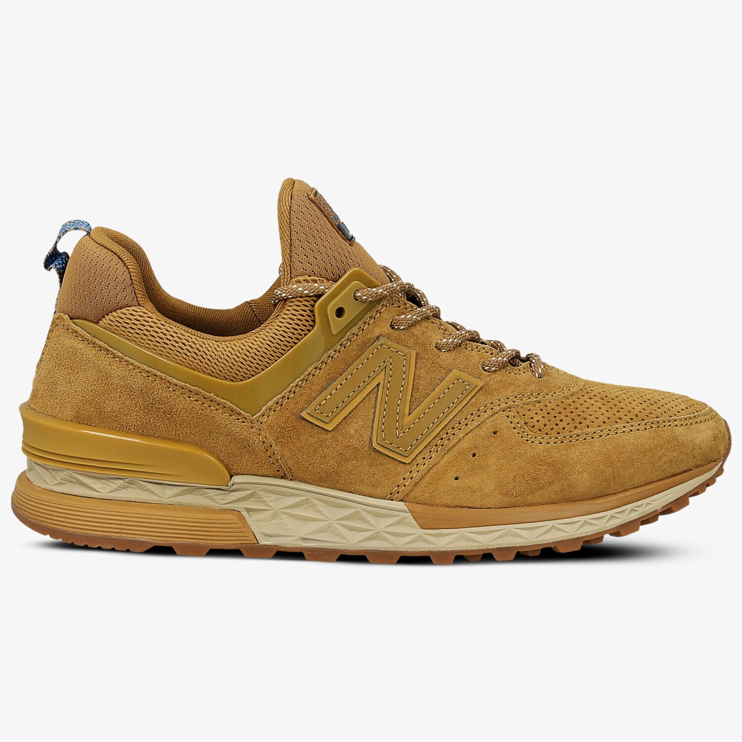 Buty sneakersy męskie NEW BALANCE MS574CB MS574CB BRĄZOWY