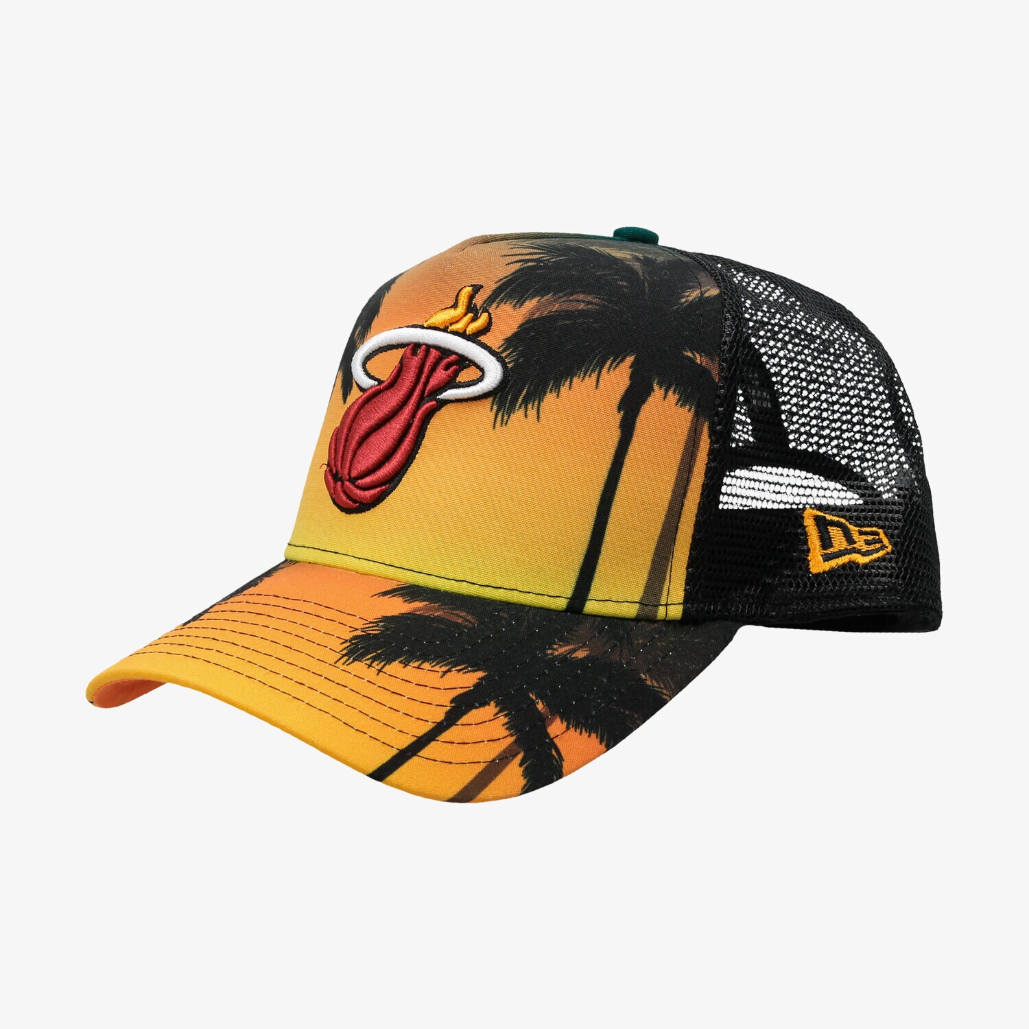 Czapka z daszkiem męska NEW ERA CZAPKA COASTAL HEAT TRUCKER MIAMI HEAT MIAMI HEAT OR 80581163 MULTICOLOR