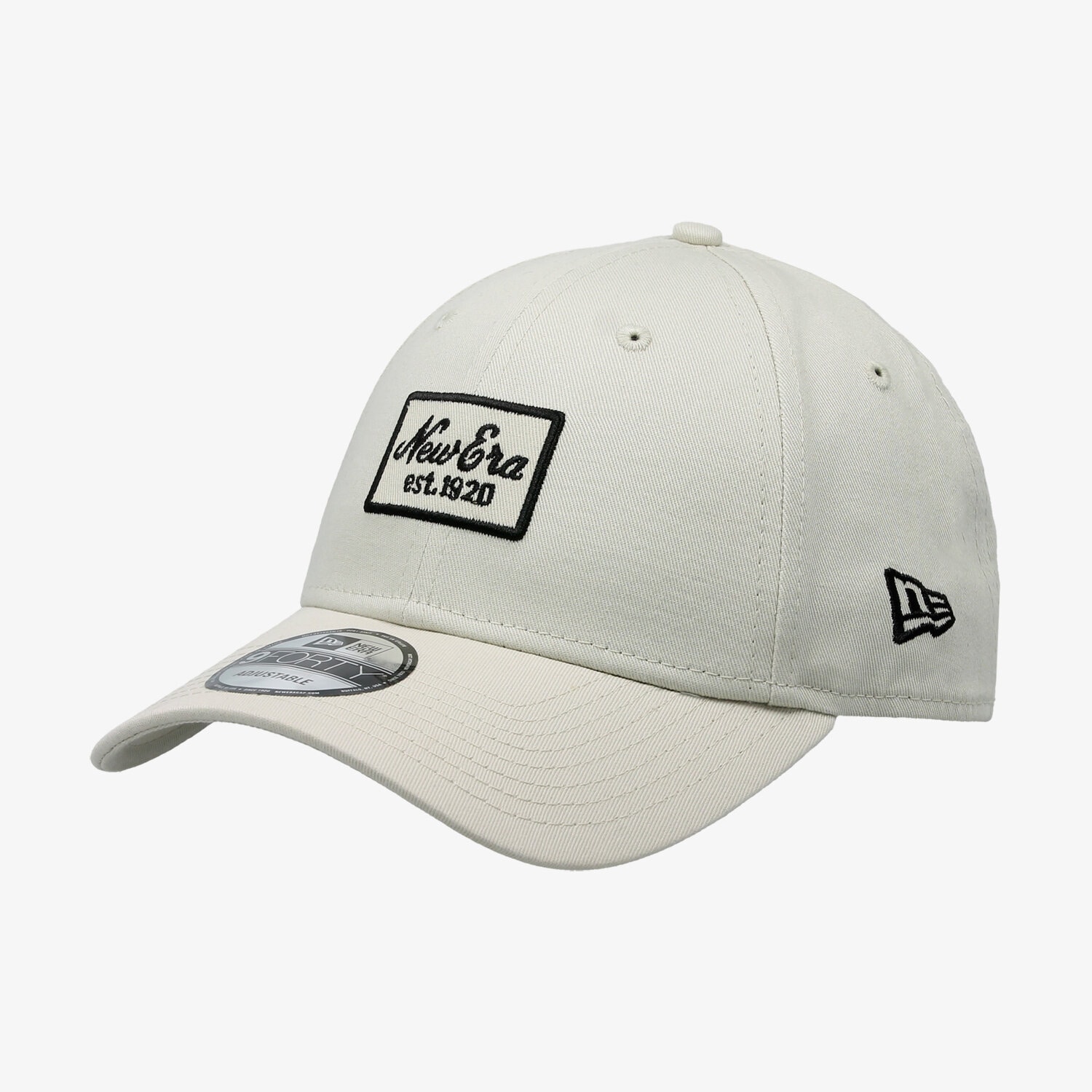 Czapka z daszkiem męska NEW ERA CZAPKA NE SCRIPT PATCH 9FORTY NONE STN 80581017 BEŻOWY