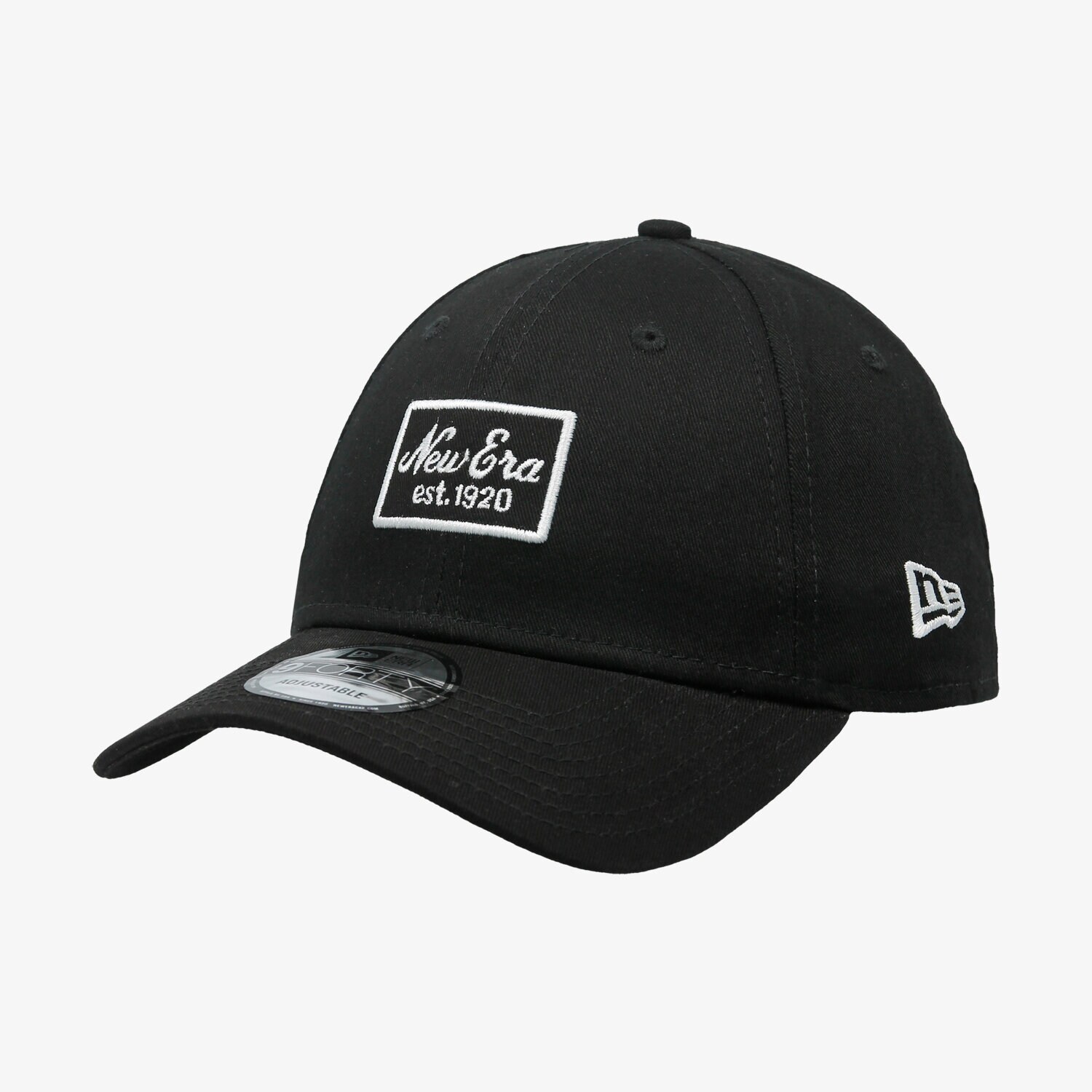 Czapka z daszkiem męska NEW ERA CZAPKA NE SCRIPT PATCH 9FORTY NONE BLK 80581014 CZARNY