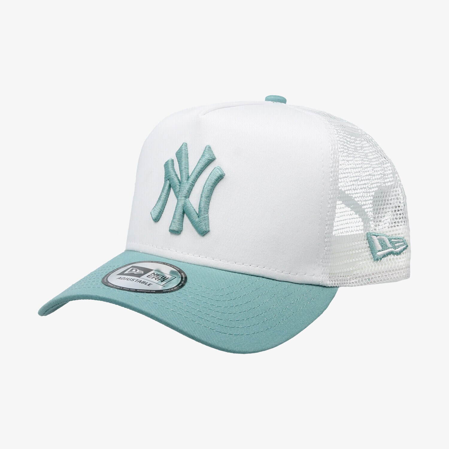 Czapka z daszkiem męska NEW ERA CZAPKA ESSENTIAL TRUCKER NY YANKEES NEW YORK YANKEES 80580998 BIAŁY