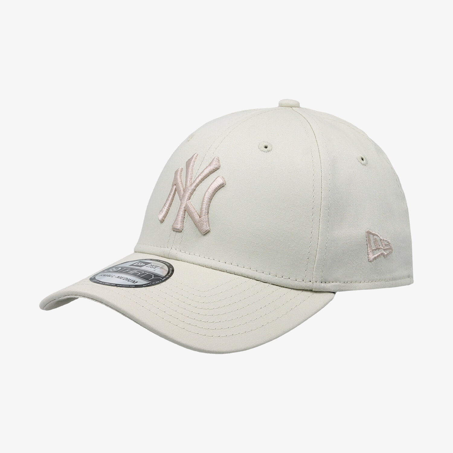 Czapka z daszkiem męska NEW ERA CZAPKA ESSENTIAL 39THIRTY NY YANKEES NEW YORK YANKEE 80580973 BEŻOWY