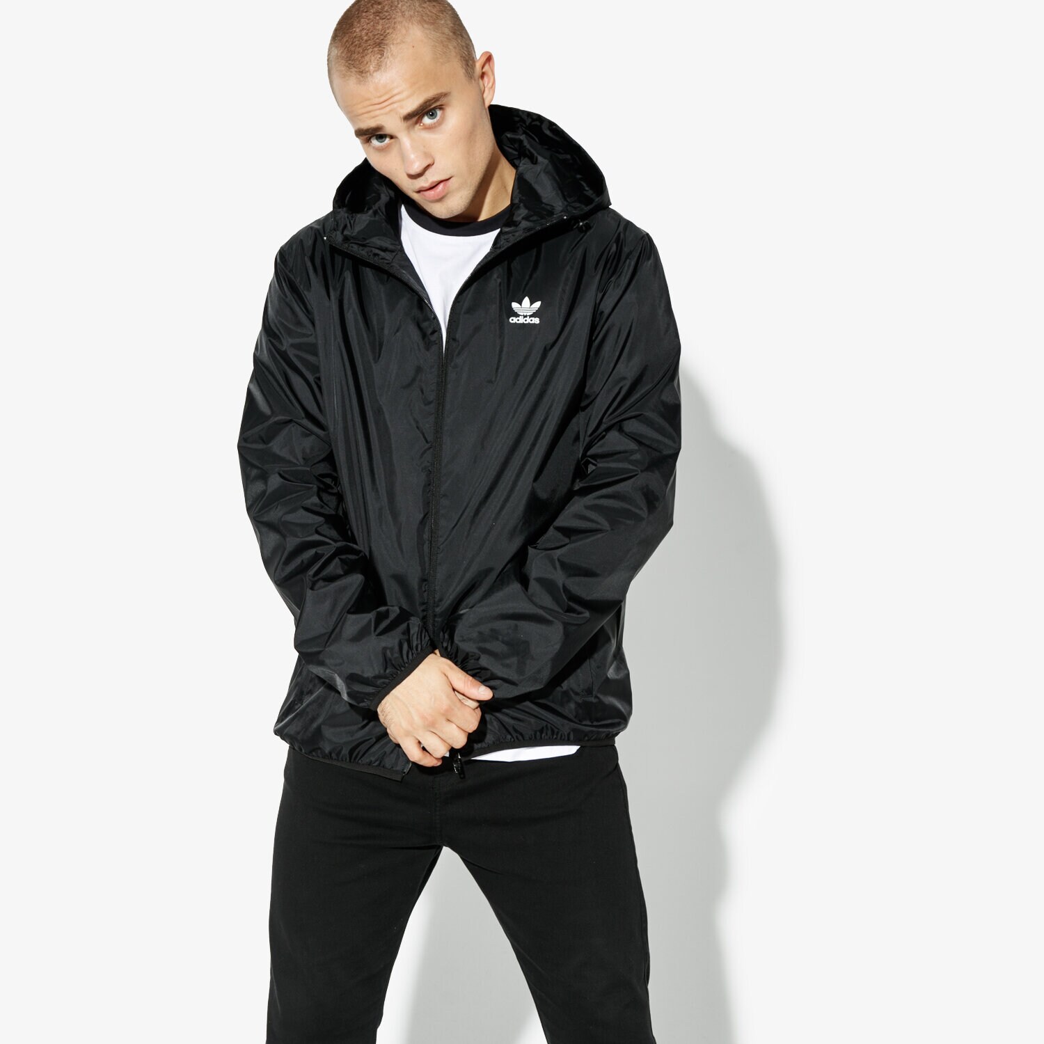 Kurtka zimowa męska ADIDAS KURTKA TRF WINDBREAKER ADICOLOR DH5807 CZARNY