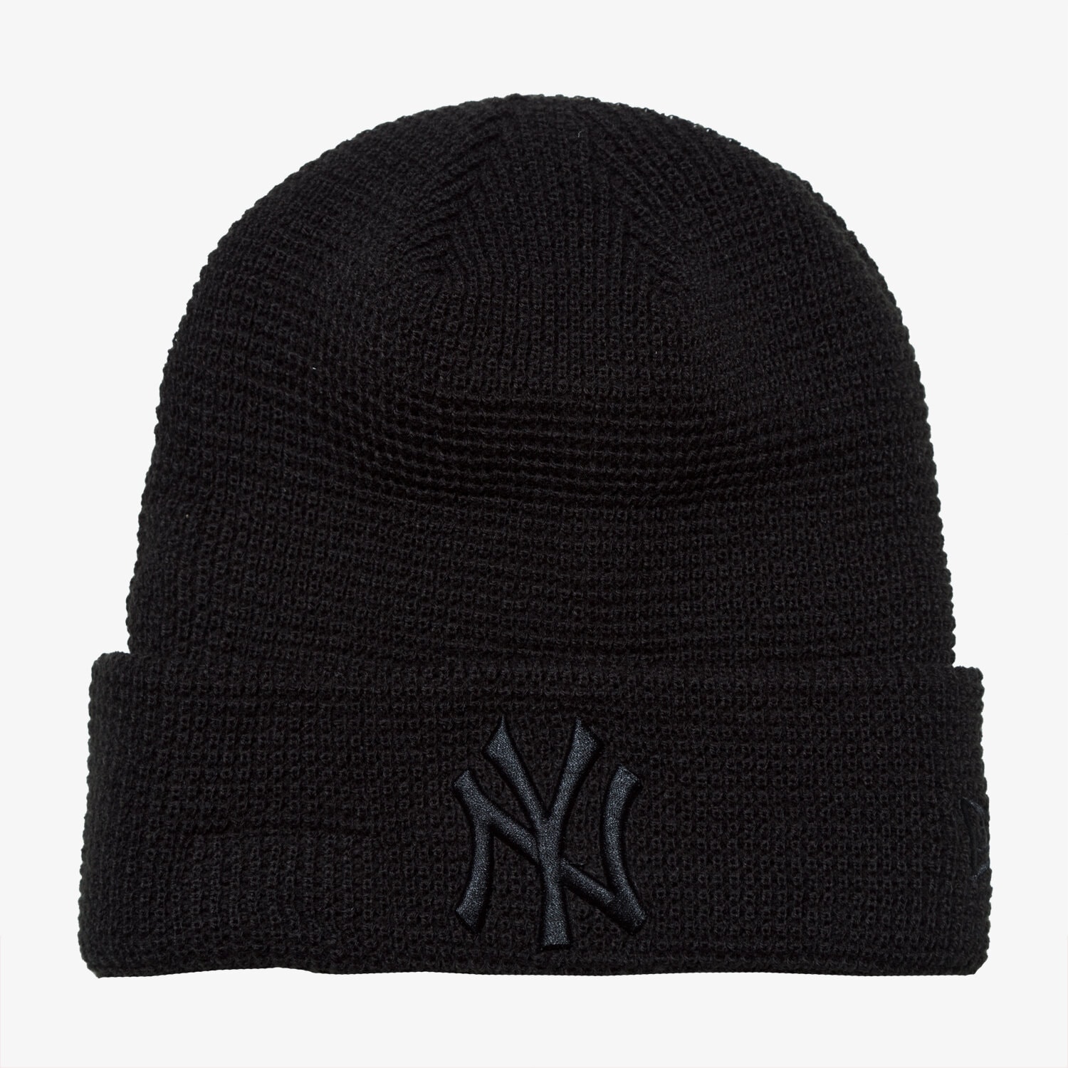Czapka zimowa dla dzieci NEW ERA CZAPKA WAFFLE KNIT ESS NY YANKEES BLK 80524591 CZARNY