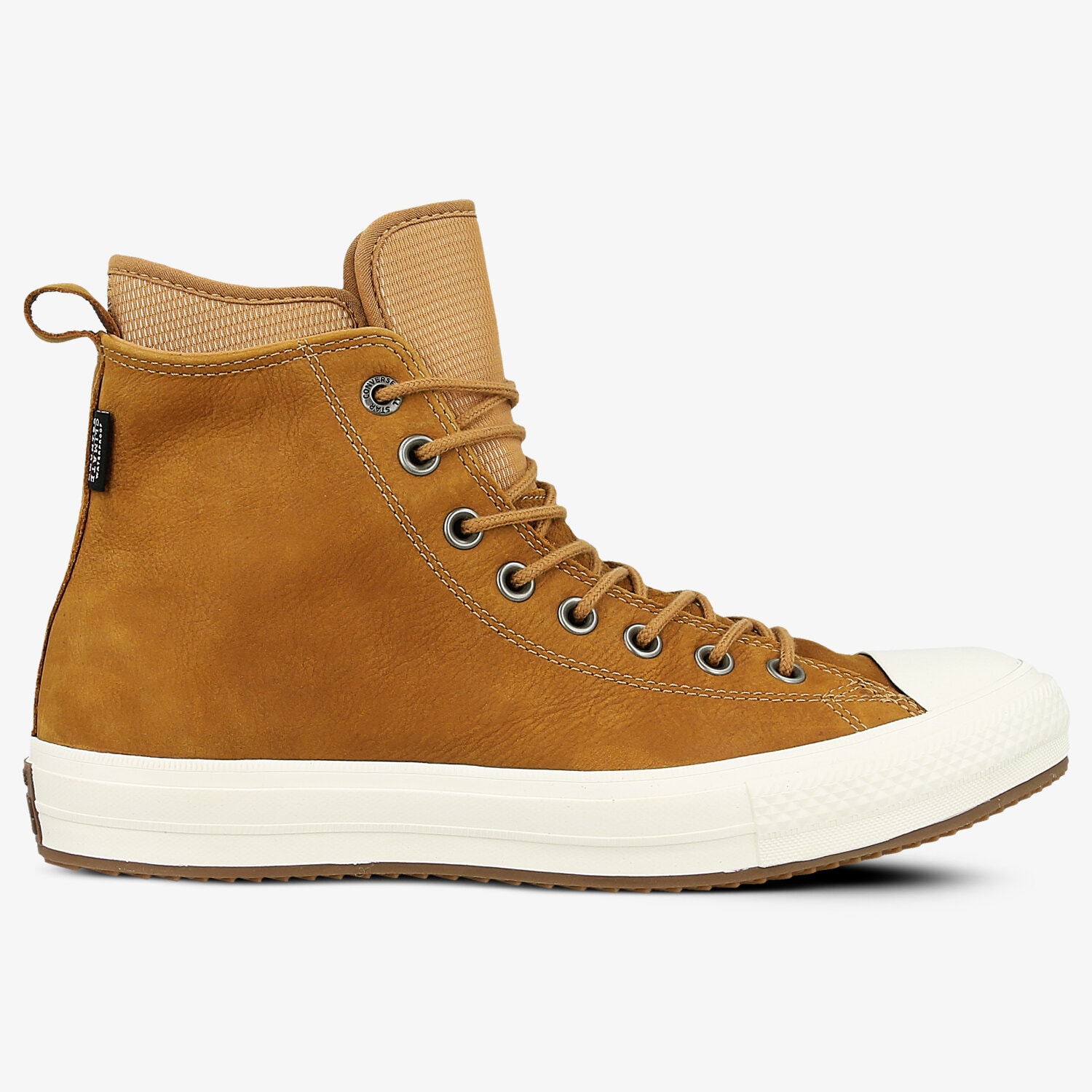 Buty sneakersy męskie CONVERSE CHUCK TAYLOR WP BOOT 157461CM BRĄZOWY