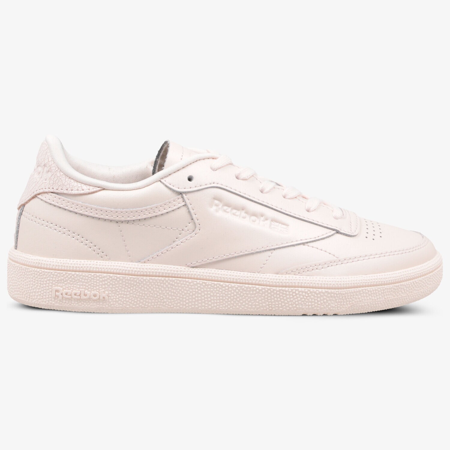 Buty sneakersy damskie REEBOK CLUB C 85 CN5657 RÓŻOWY