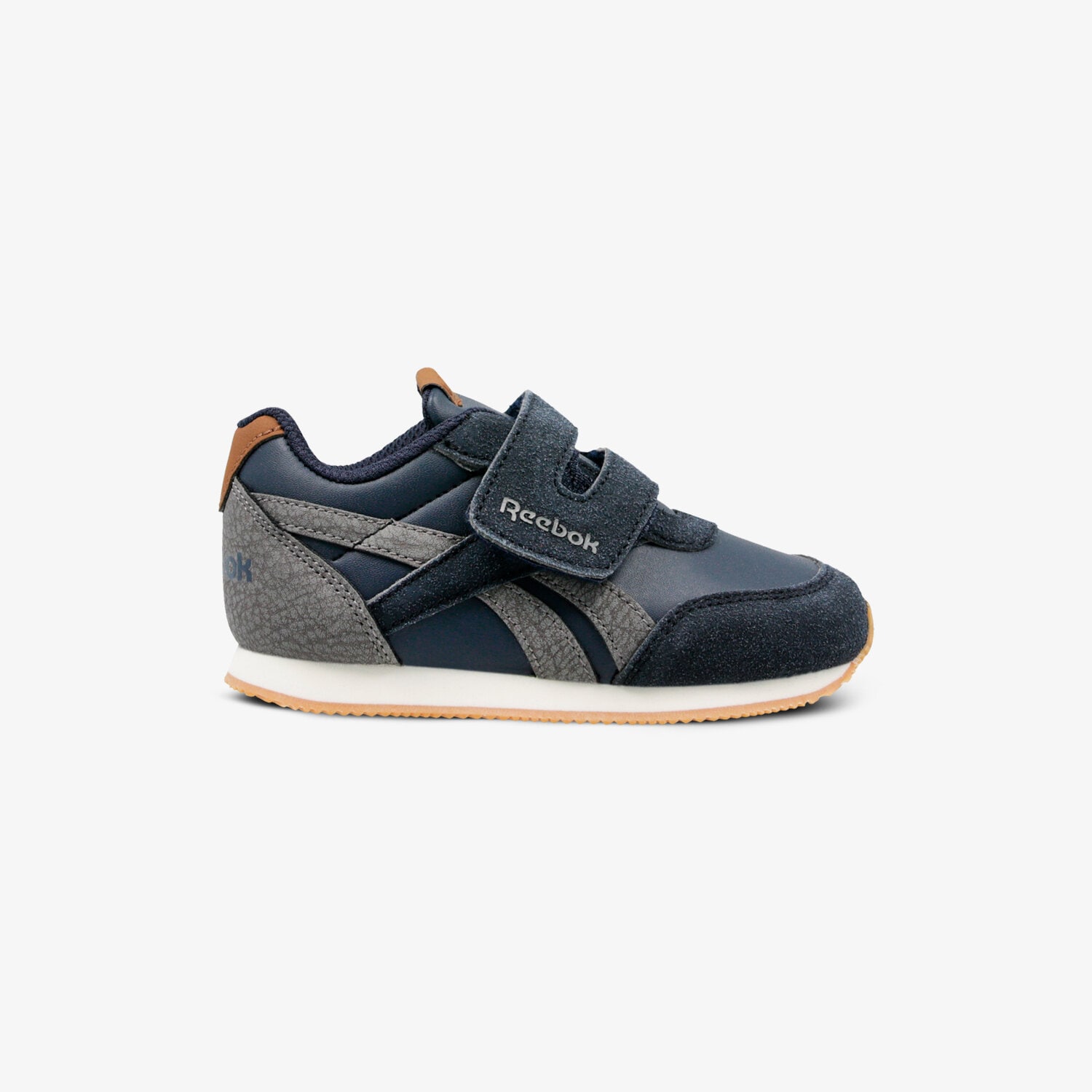 Buty sneakersy dla dzieci REEBOK ROYAL CLJOG 2 KC CN4815 GRANATOWY