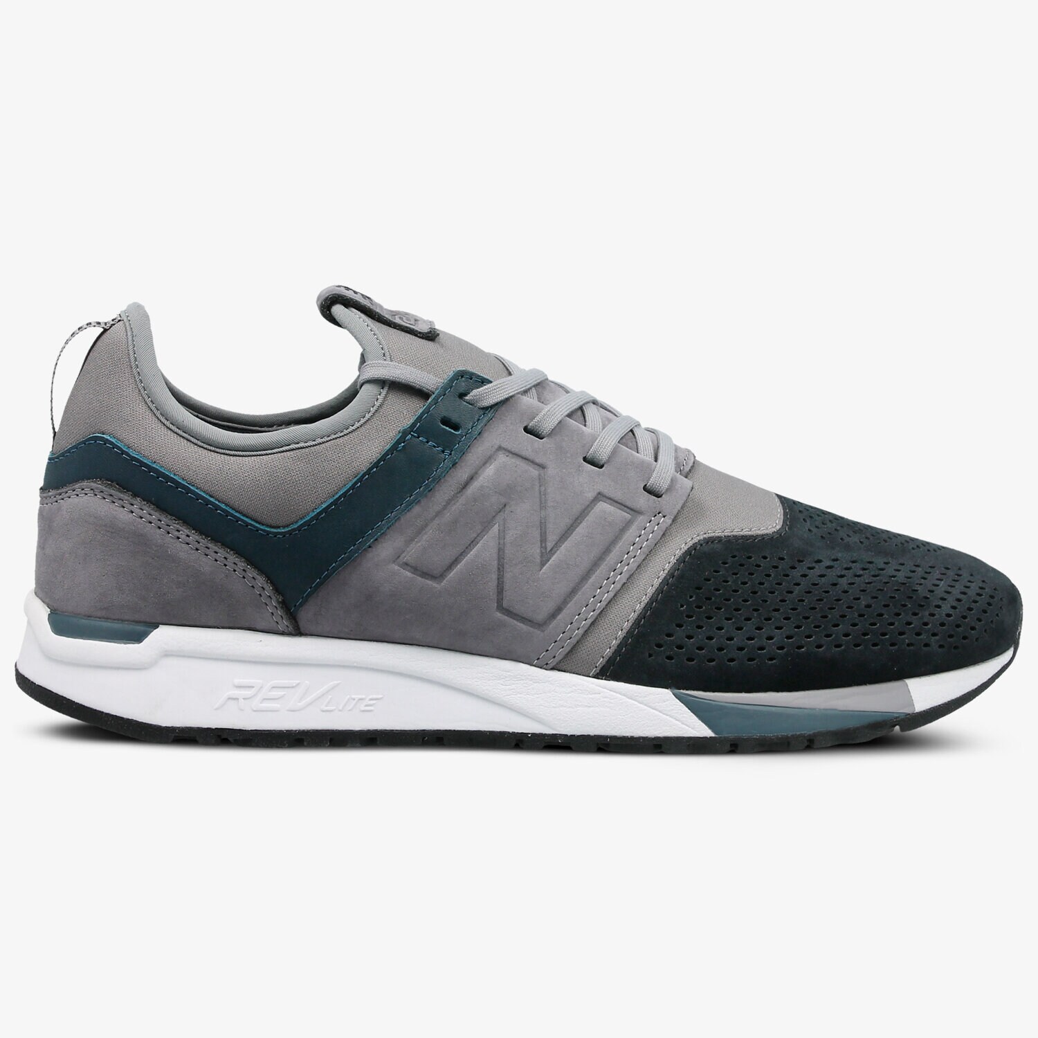 Buty sneakersy męskie NEW BALANCE MRL247N4 MRL247N4 SZARY