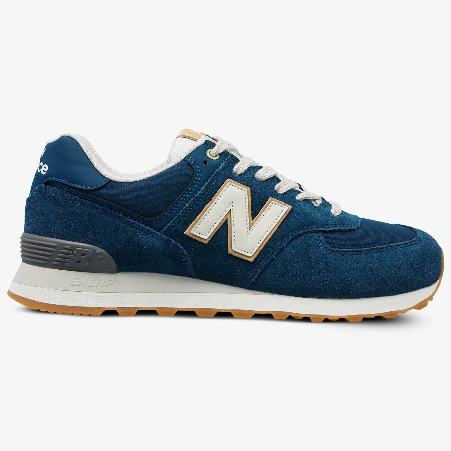 Buty sneakersy męskie NEW BALANCE ML574OUB ML574OUB NIEBIESKI