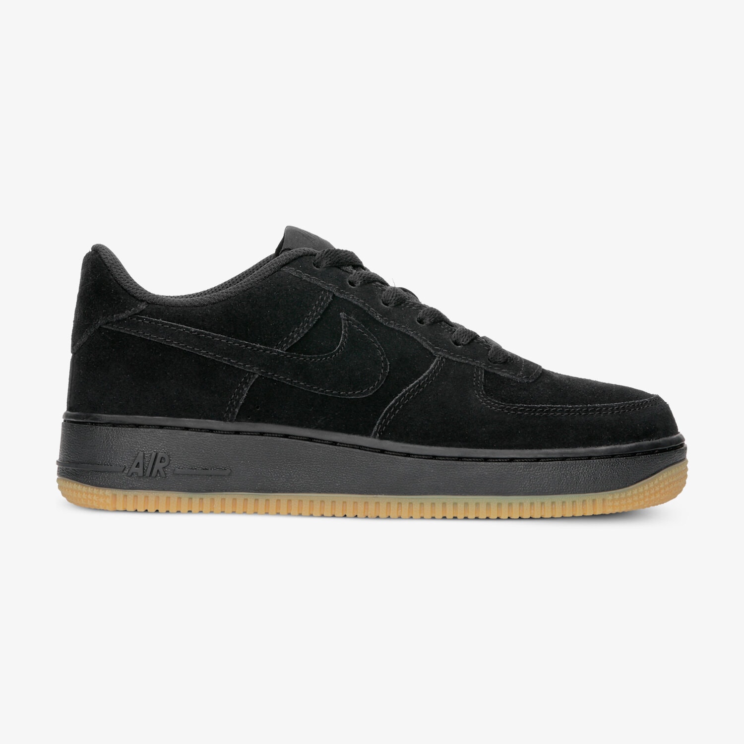 Buty sneakersy dla dzieci NIKE AIR FORCE 1 PRM (GS) AR0042-001 CZARNY