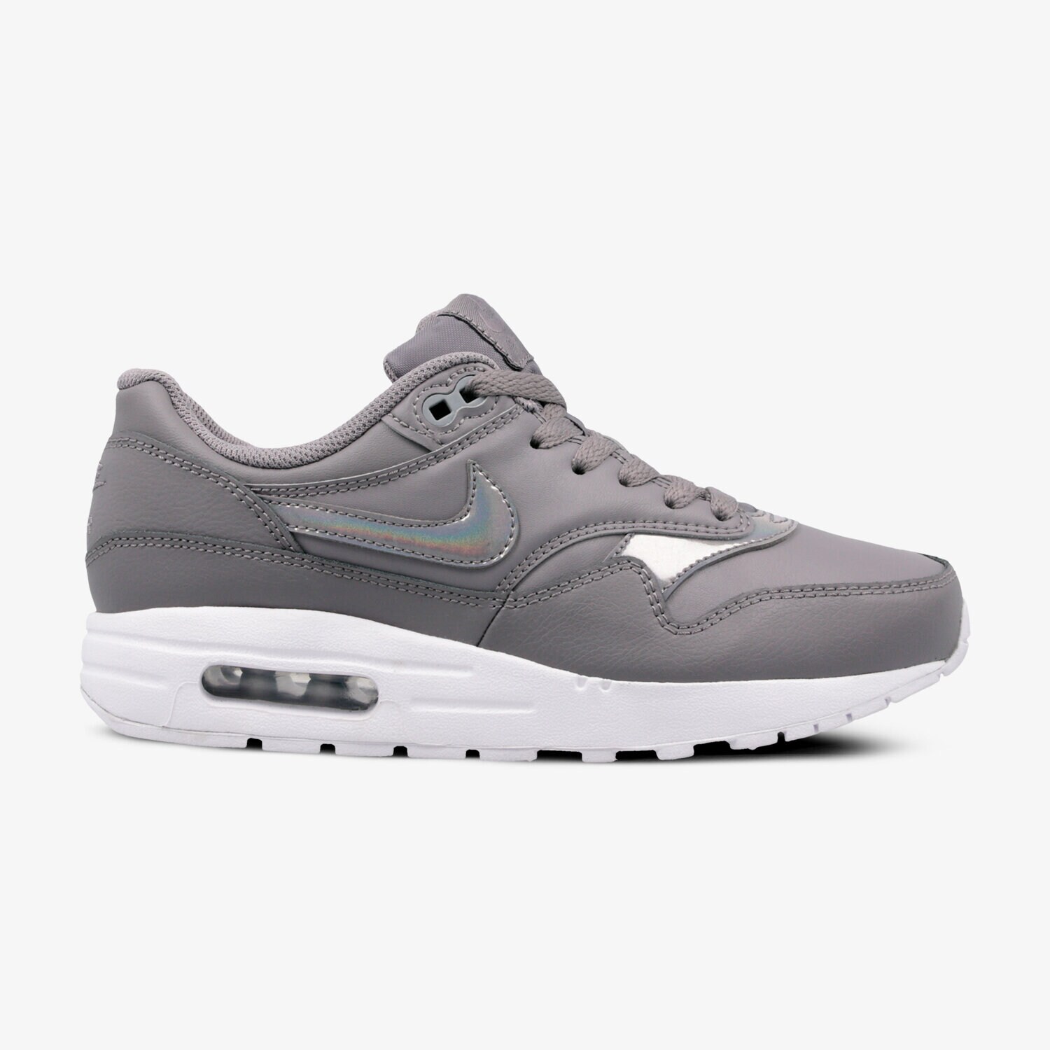 Buty sneakersy dla dzieci NIKE AIR MAX 1 GG 807605-001 SZARY