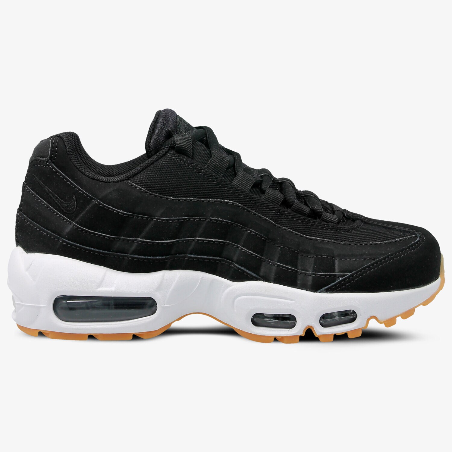 Buty sneakersy damskie NIKE WMNS AIR MAX 95 307960-017 CZARNY