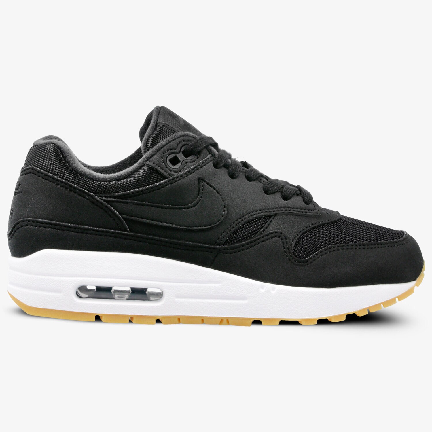 Buty sneakersy damskie NIKE W AIR MAX 1 319986-037 CZARNY