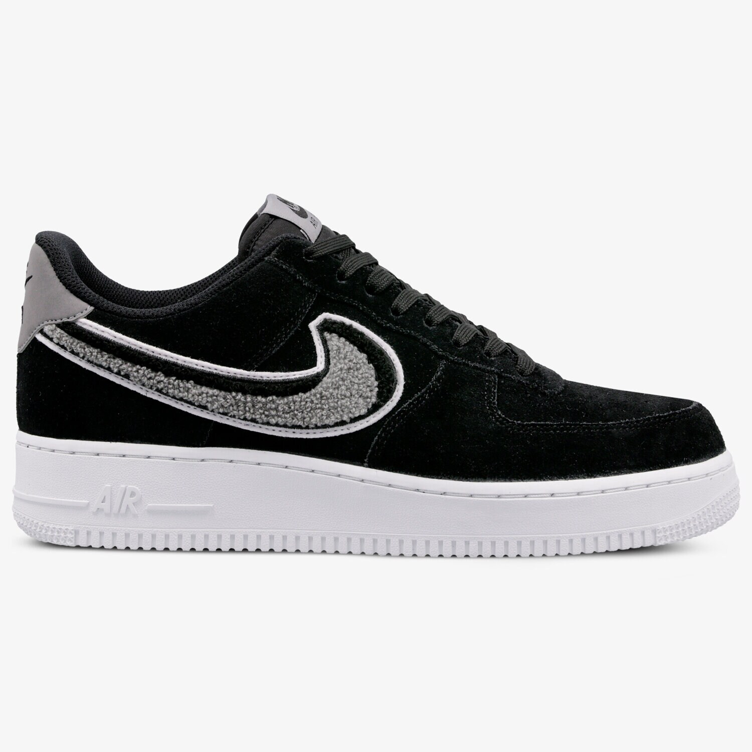 Buty sneakersy męskie NIKE AIR FORCE 1 '07 LV8 823511014 CZARNY