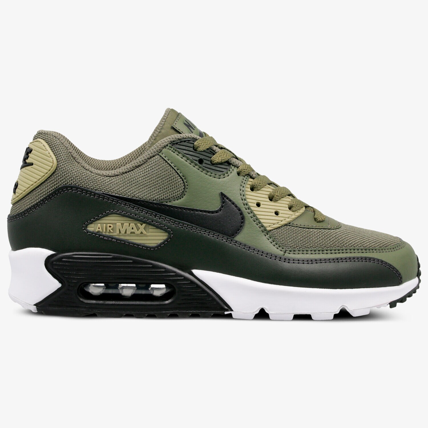 Buty sneakersy męskie NIKE AIR MAX 90 ESSENTIAL AJ1285201 ZIELONY