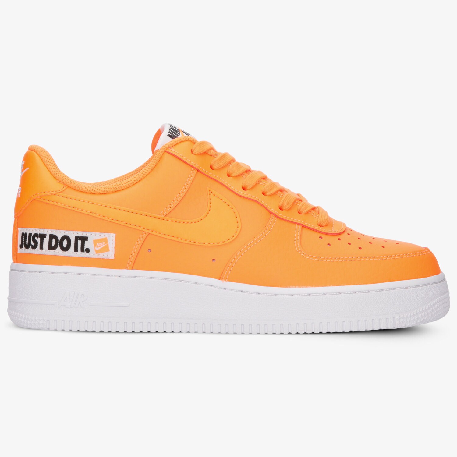 Buty sneakersy męskie NIKE AIR FORCE 1 '07 LV8 JDI BQ5360-800 POMARAŃCZOWY