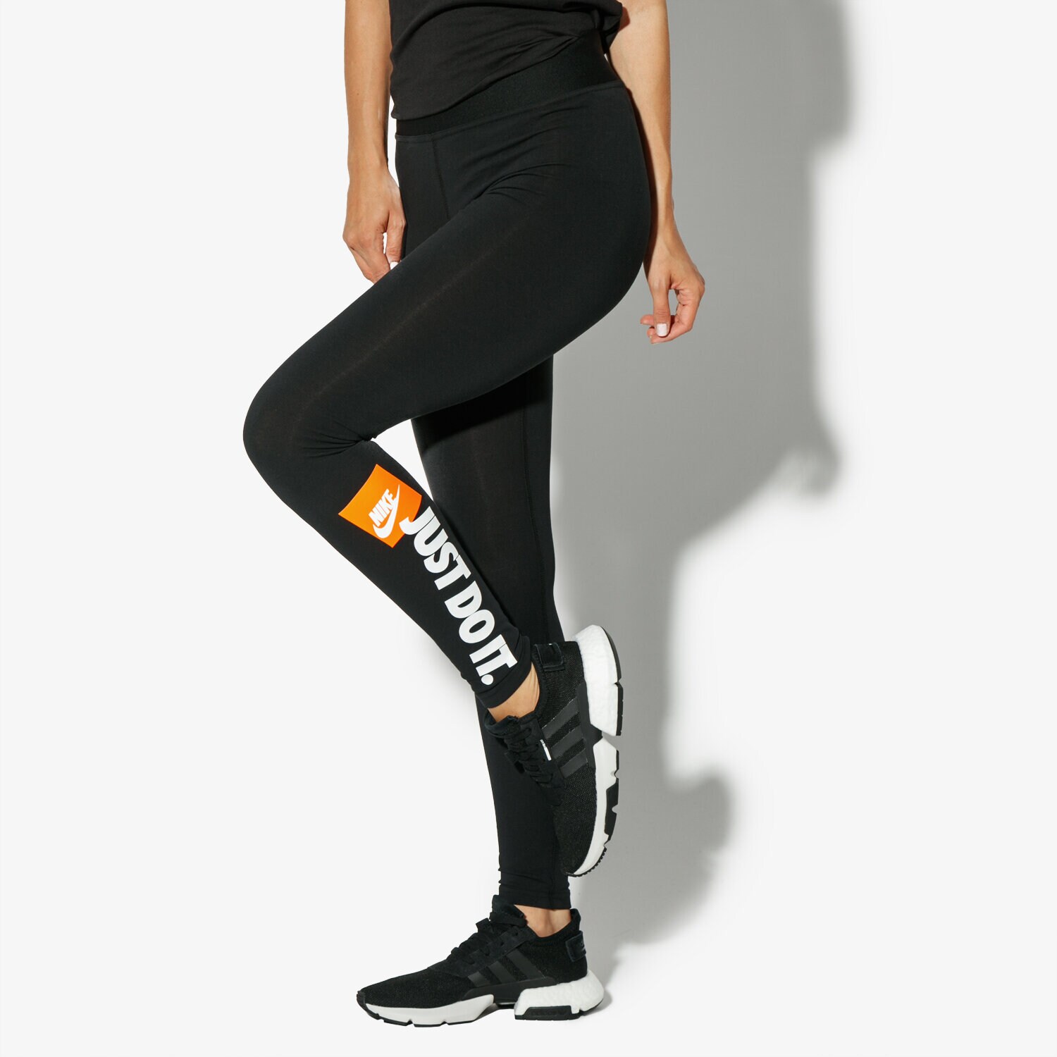 Spodnie sportowe damskie NIKE LEGGINGS W NSW LGGNG HW JDI AQ0245-010 CZARNY