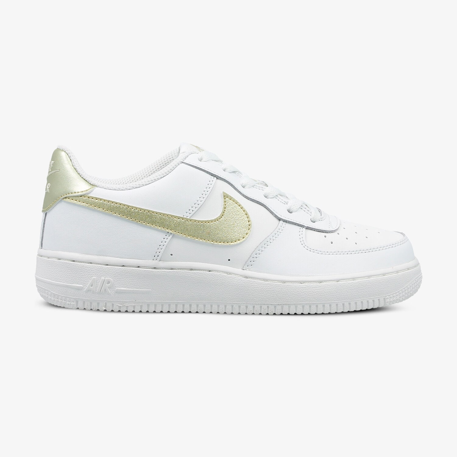 Buty sneakersy dla dzieci NIKE AIR FORCE 1 (GS) 314219127 BIAŁY