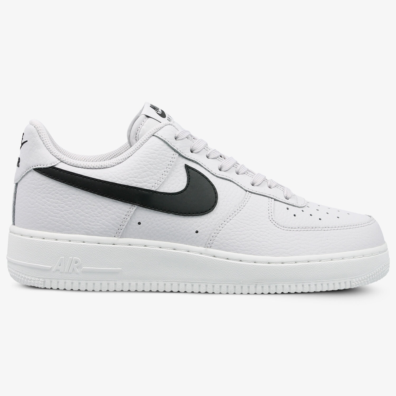 Buty sneakersy męskie NIKE AIR FORCE 1 '07 AA4083008 SZARY