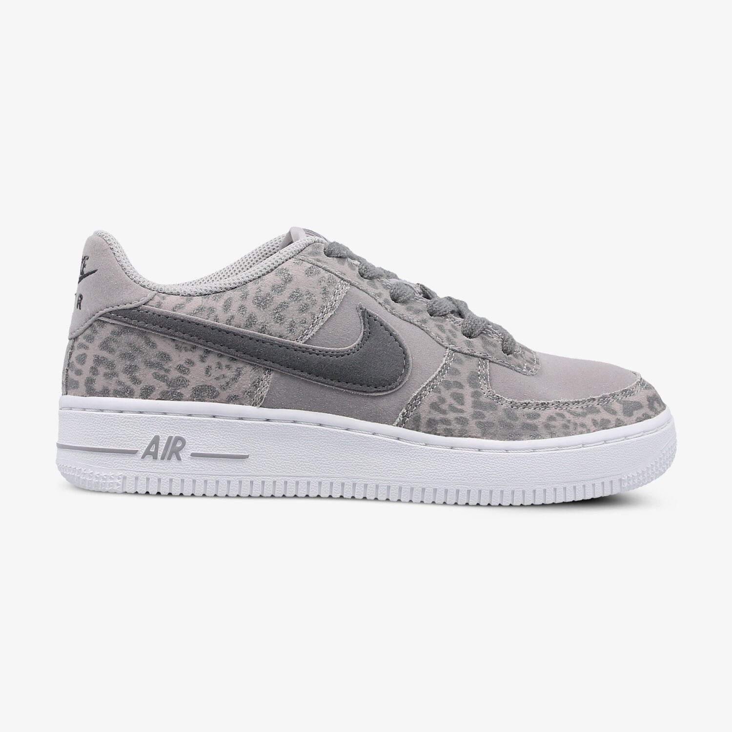 Buty sneakersy dla dzieci NIKE AIR FORCE 1 LV8 GG 849345001 SZARY