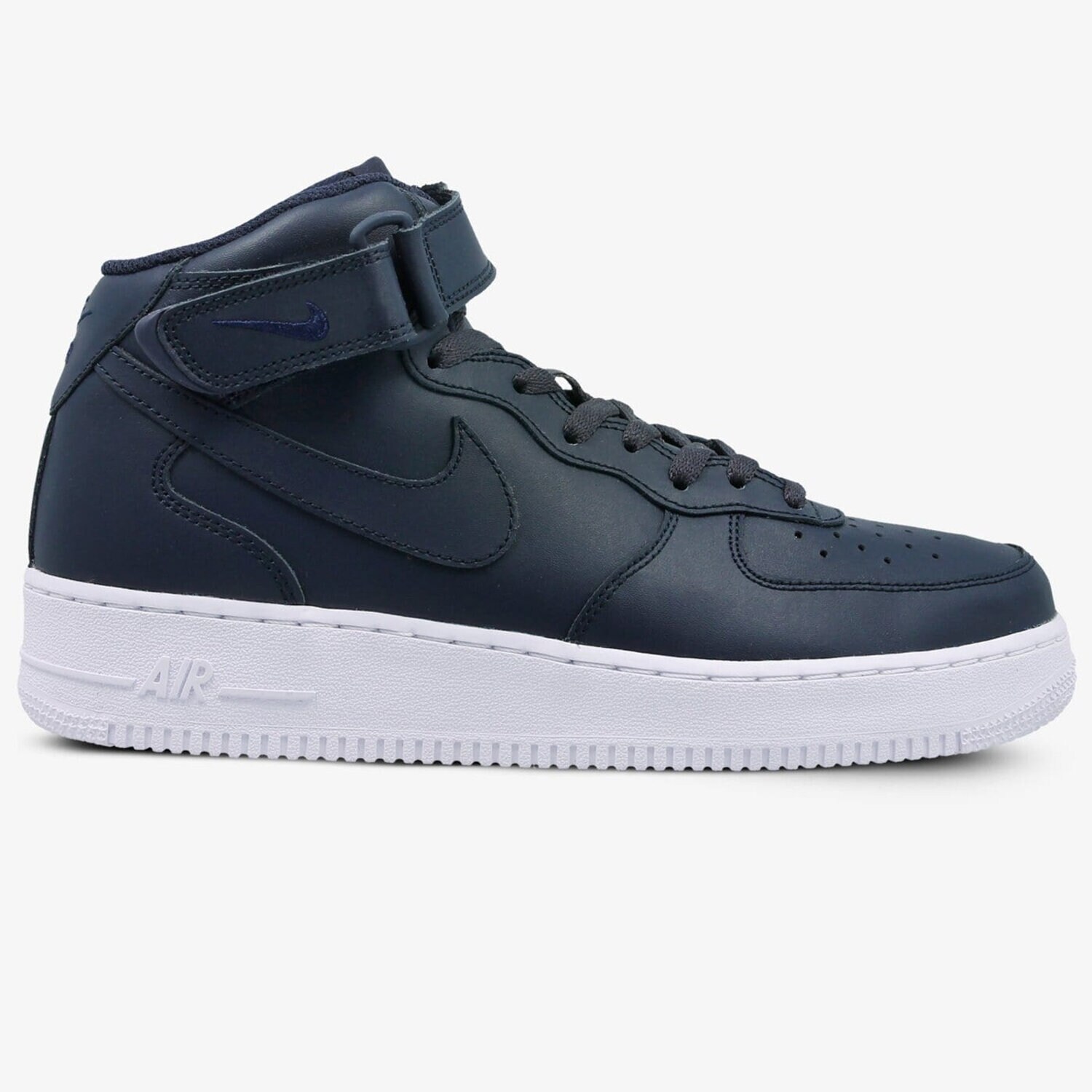 Buty sneakersy męskie NIKE AIR FORCE 1 MID '07 315123-415 GRANATOWY