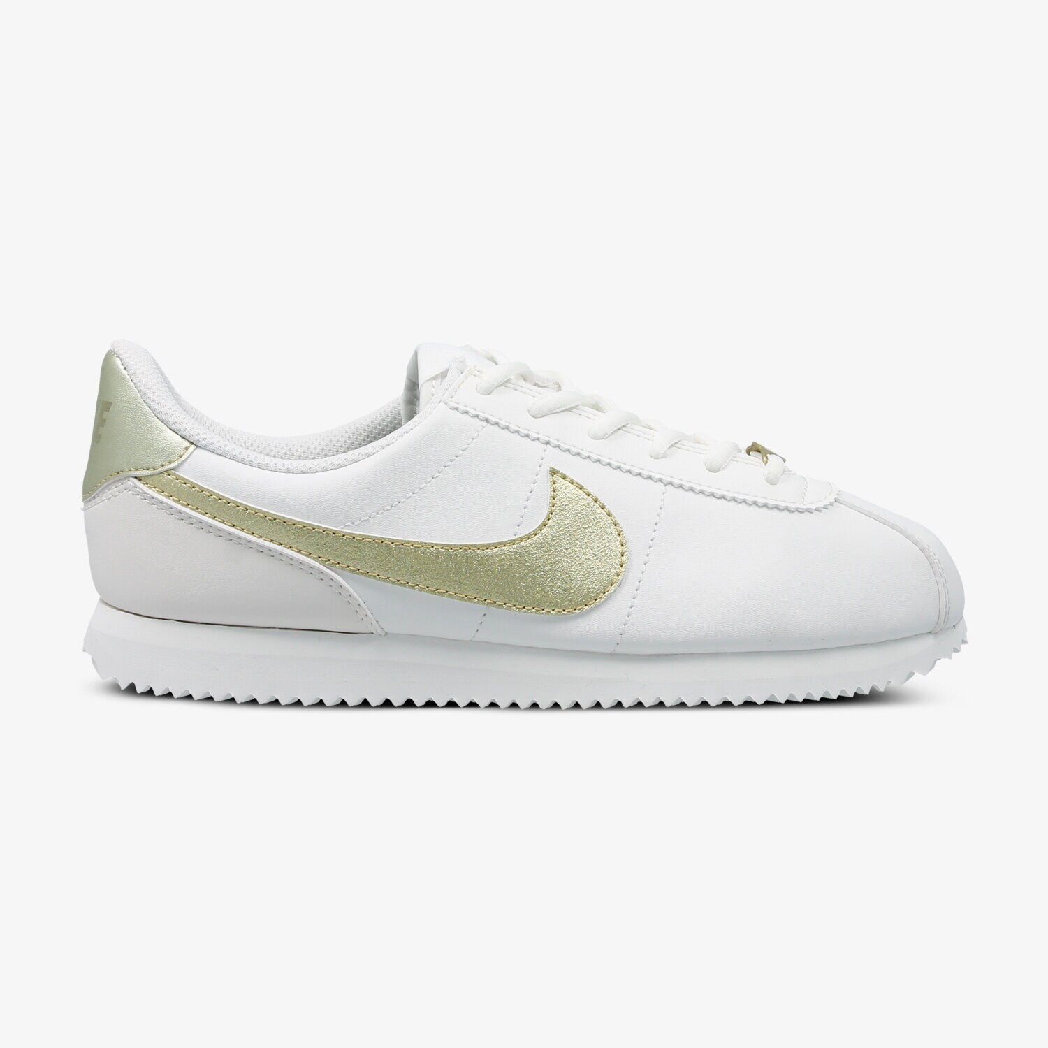 Buty sneakersy dla dzieci NIKE CORTEZ BASIC SL BG 904764105 BIAŁY