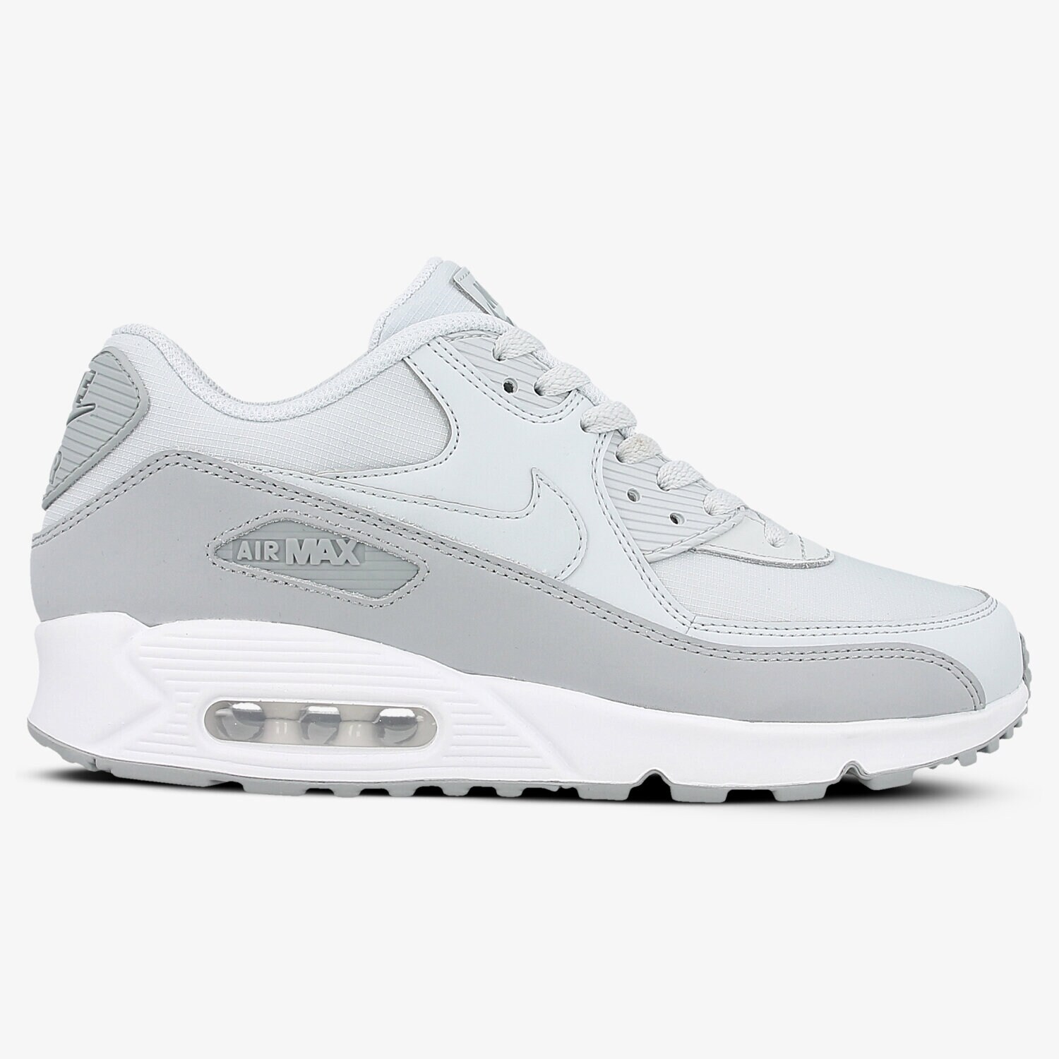 Buty sneakersy męskie NIKE AIR MAX 90 ESSENTIAL 537384088 SZARY